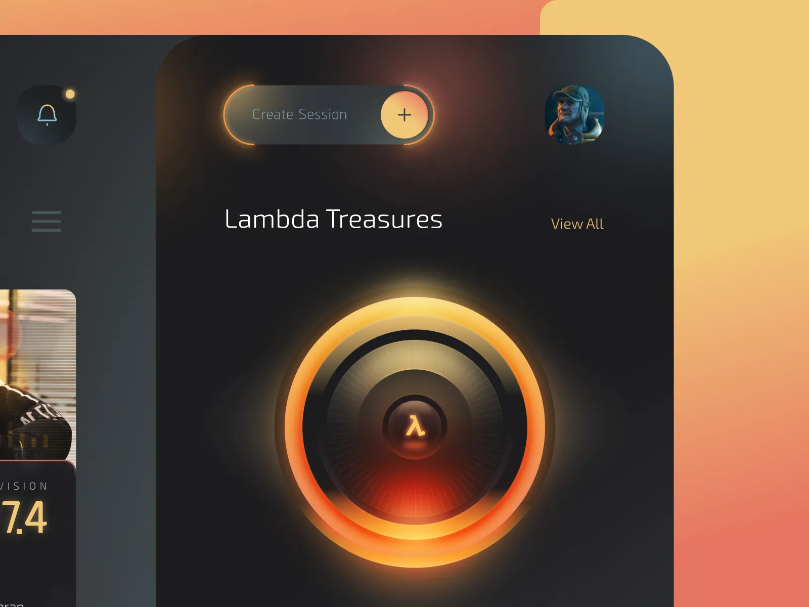 Half-Life Dashboard for Figma and Adobe XD No 4