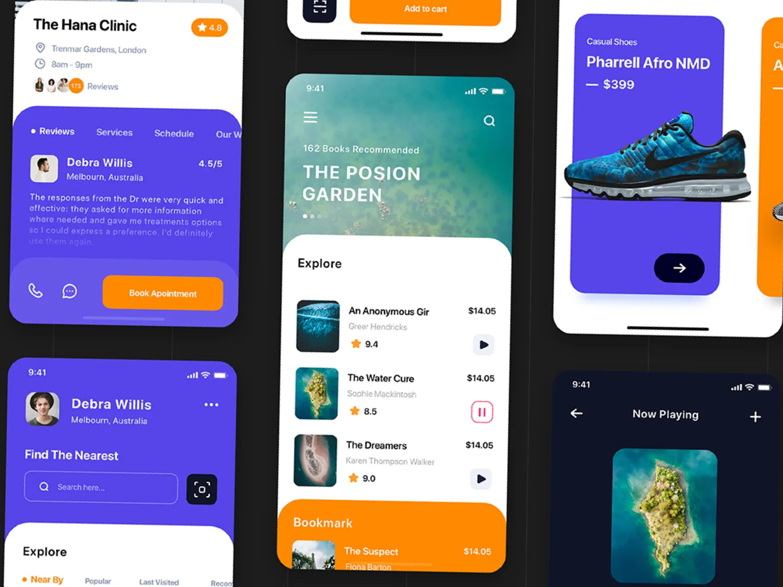 Helium Multipurpose Card-base for Figma and Adobe XD No 2