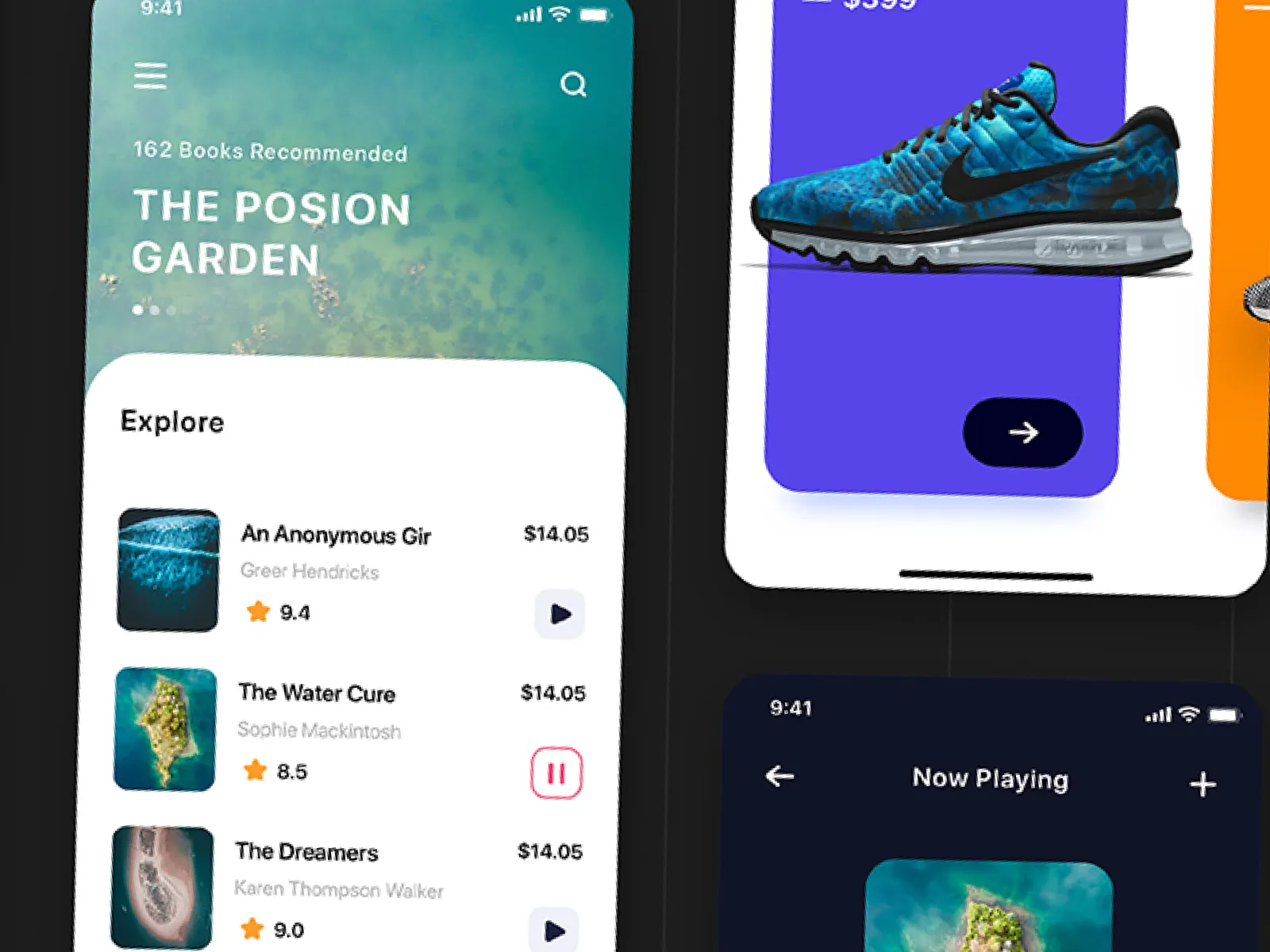 Helium Multipurpose Card-base for Figma and Adobe XD No 4