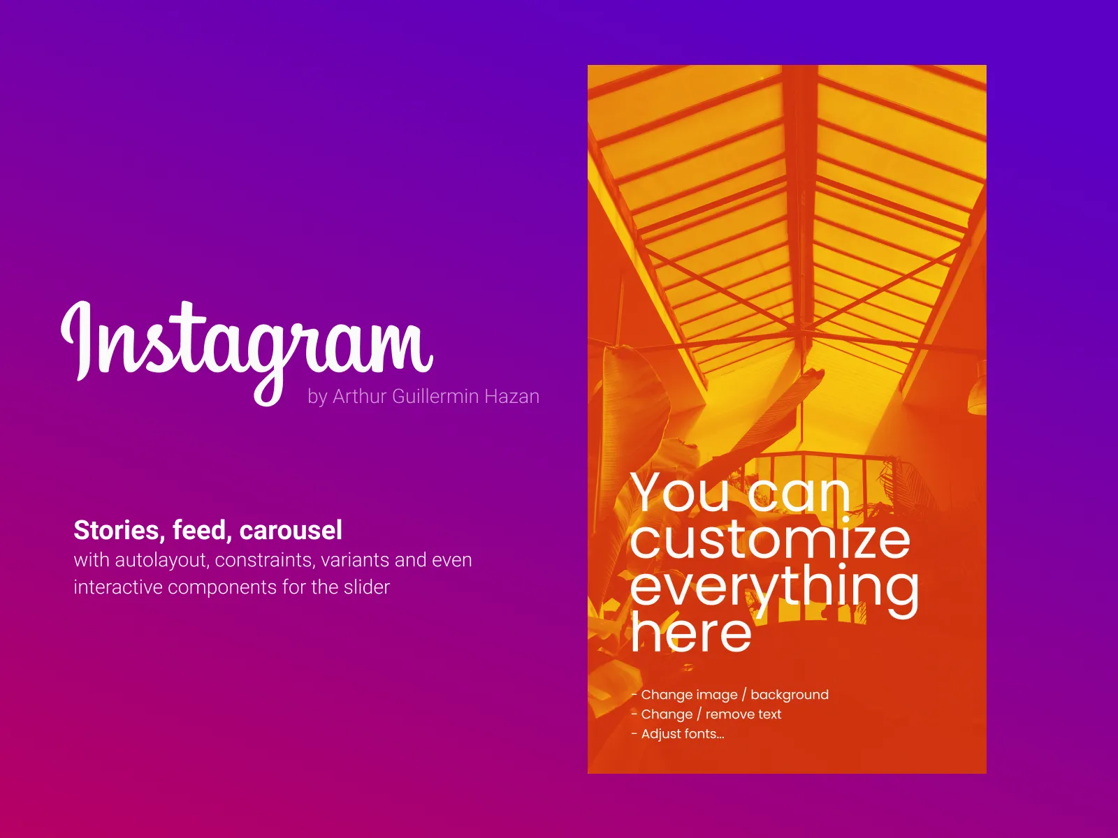 Instagram UI Kit for Figma and Adobe XD No 4