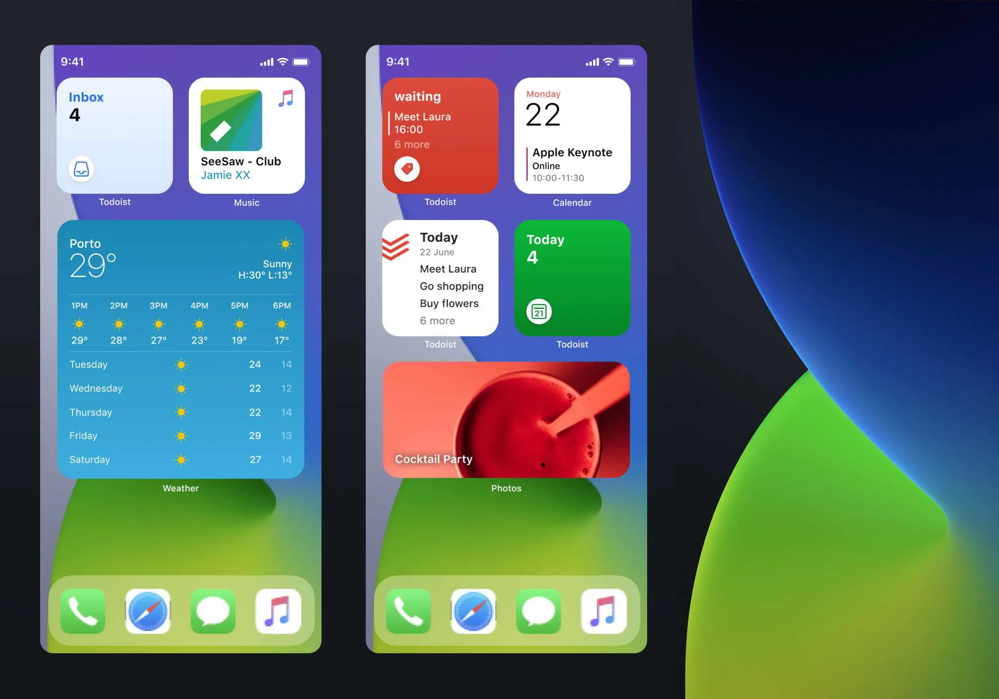 iOS 14 Apple Widgets UI Kit for Figma and Adobe XD No 2