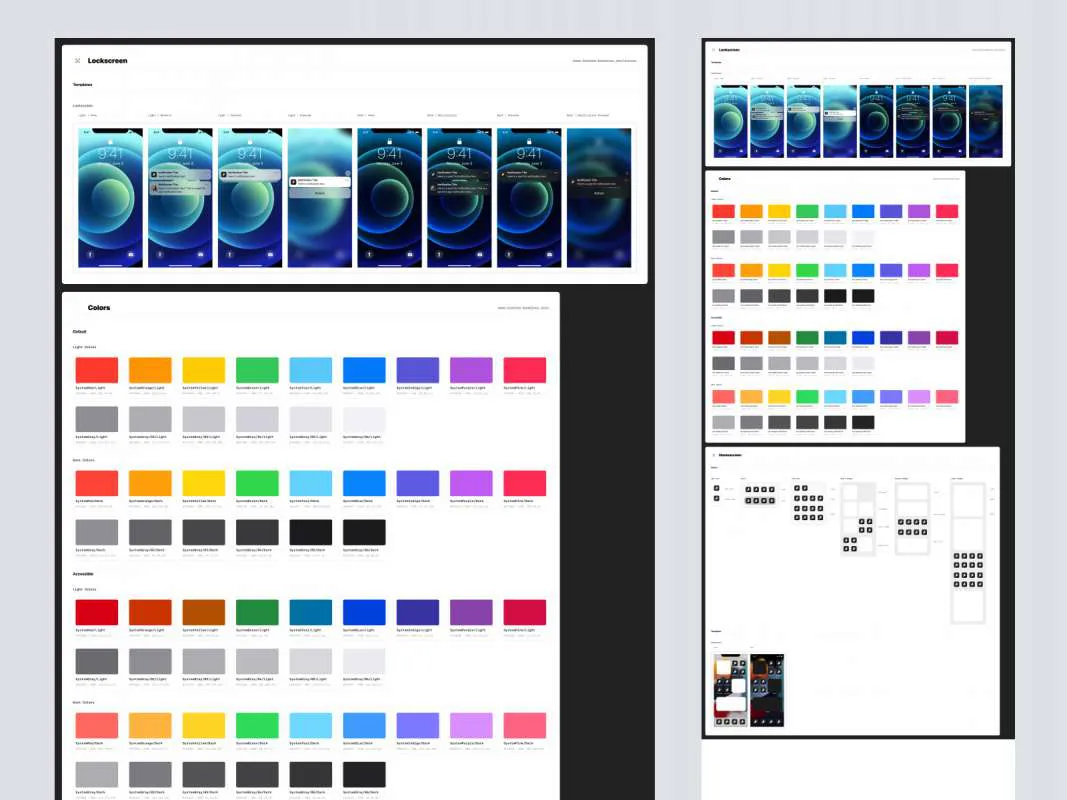 iOS 15 Free UI Kit for Figma for Figma and Adobe XD
