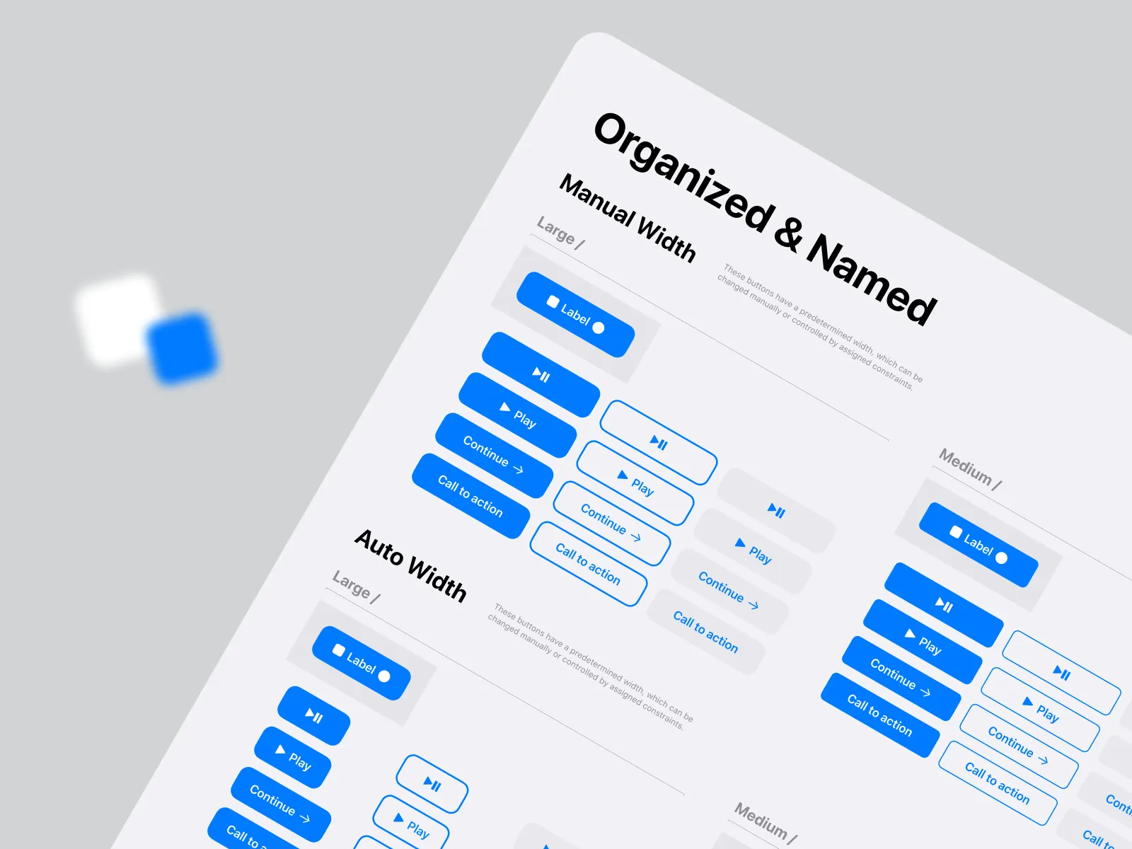 iOS Design System for Figma and Adobe XD No 4