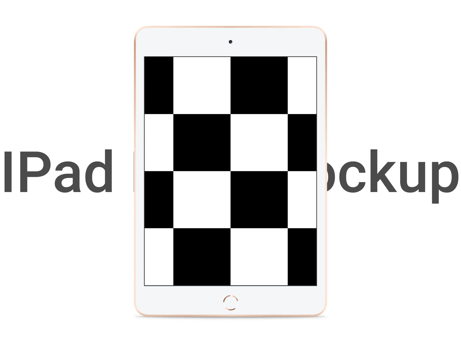 iPad Mini Mockup for Figma and Adobe XD No 2