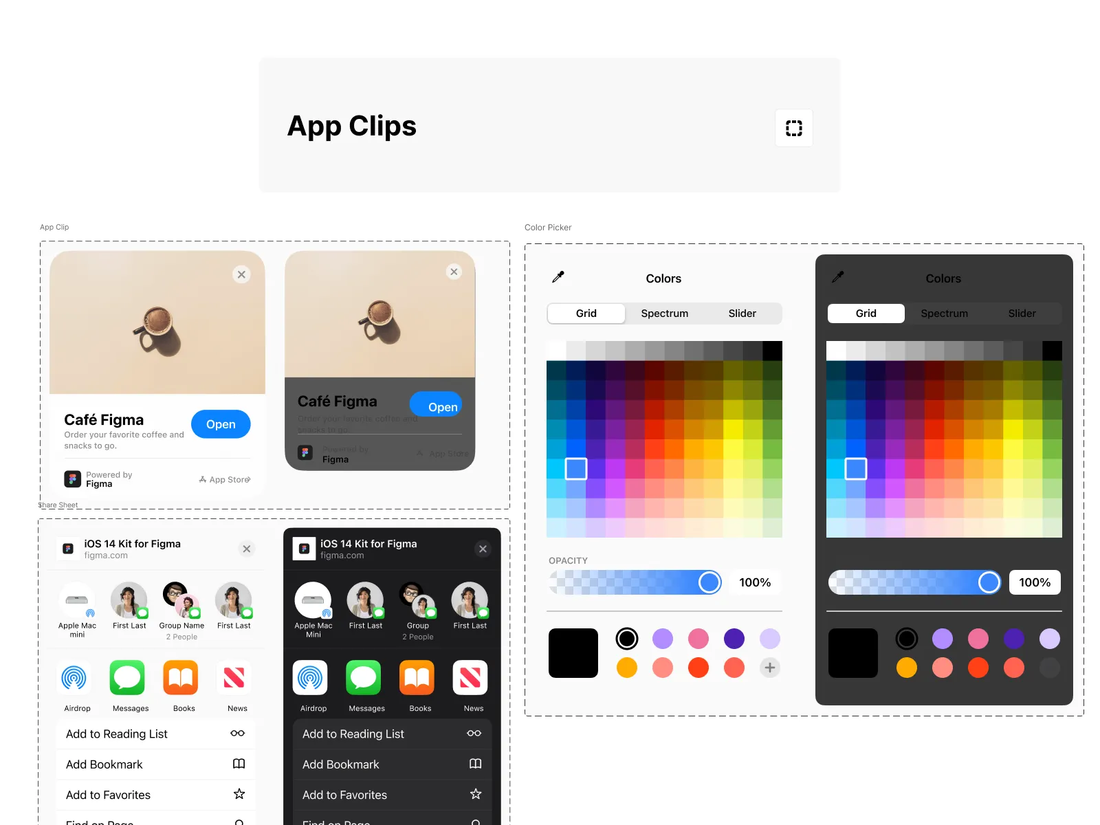 iPadOS 14 UI Kit for Figma and Adobe XD No 4