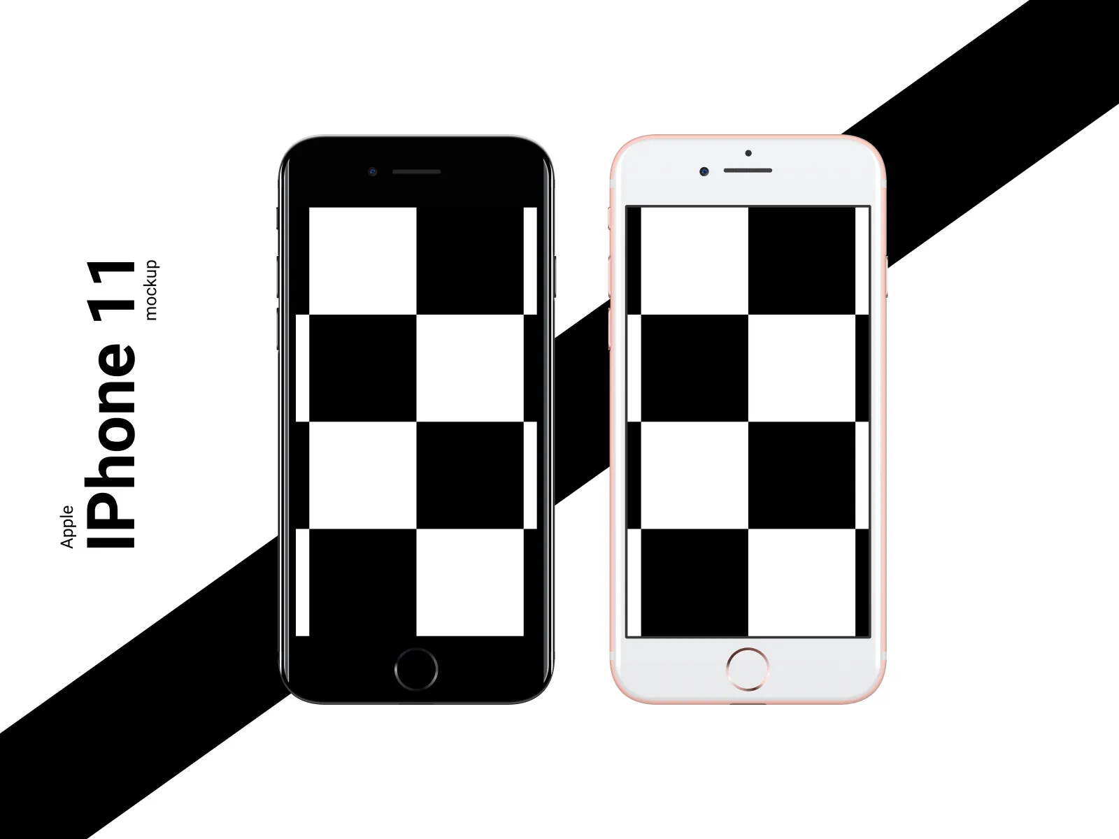 iPhone 11 Color Mockup for Figma and Adobe XD No 4