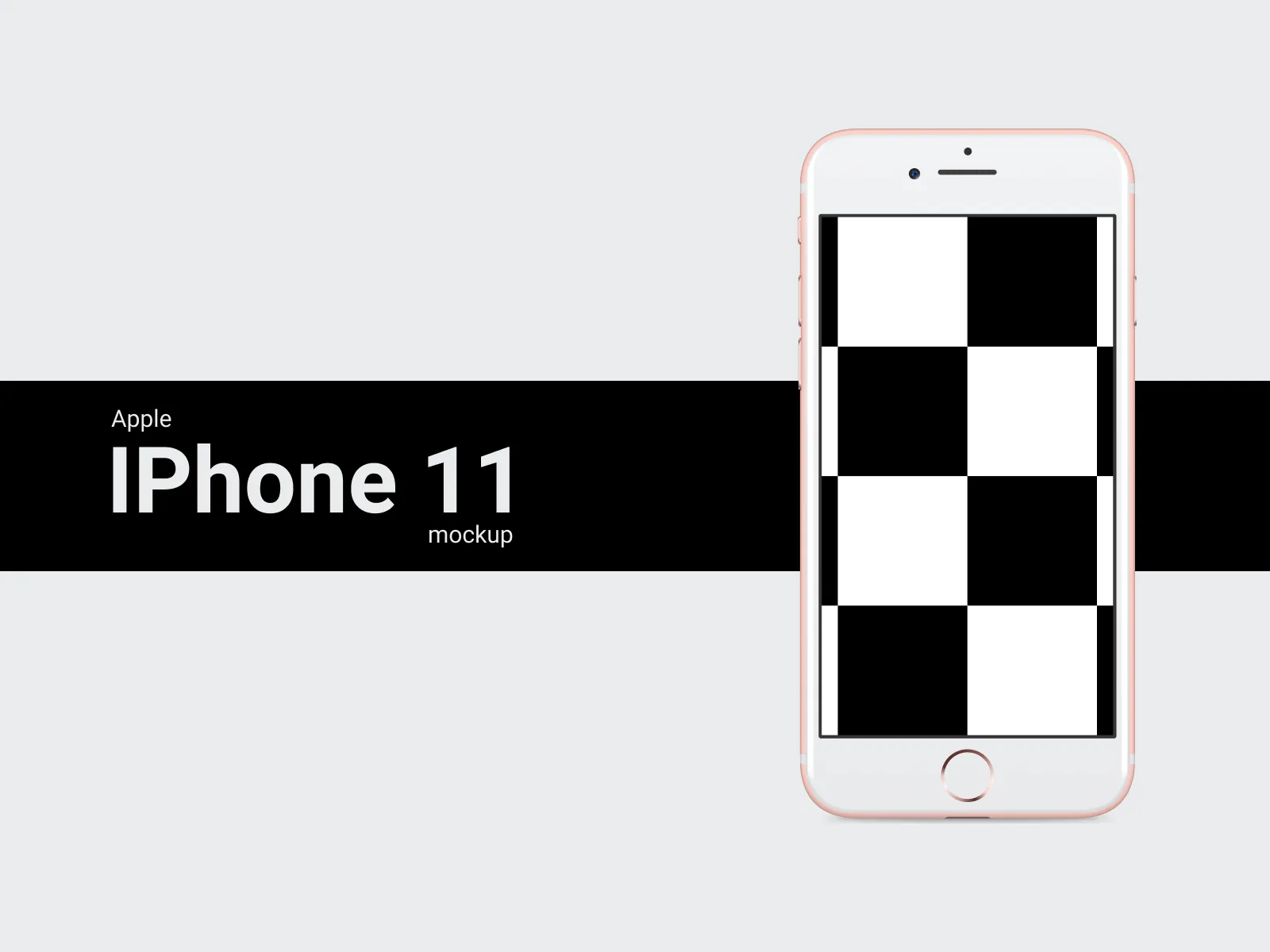 iPhone 11 Color Mockup for Figma and Adobe XD No 4