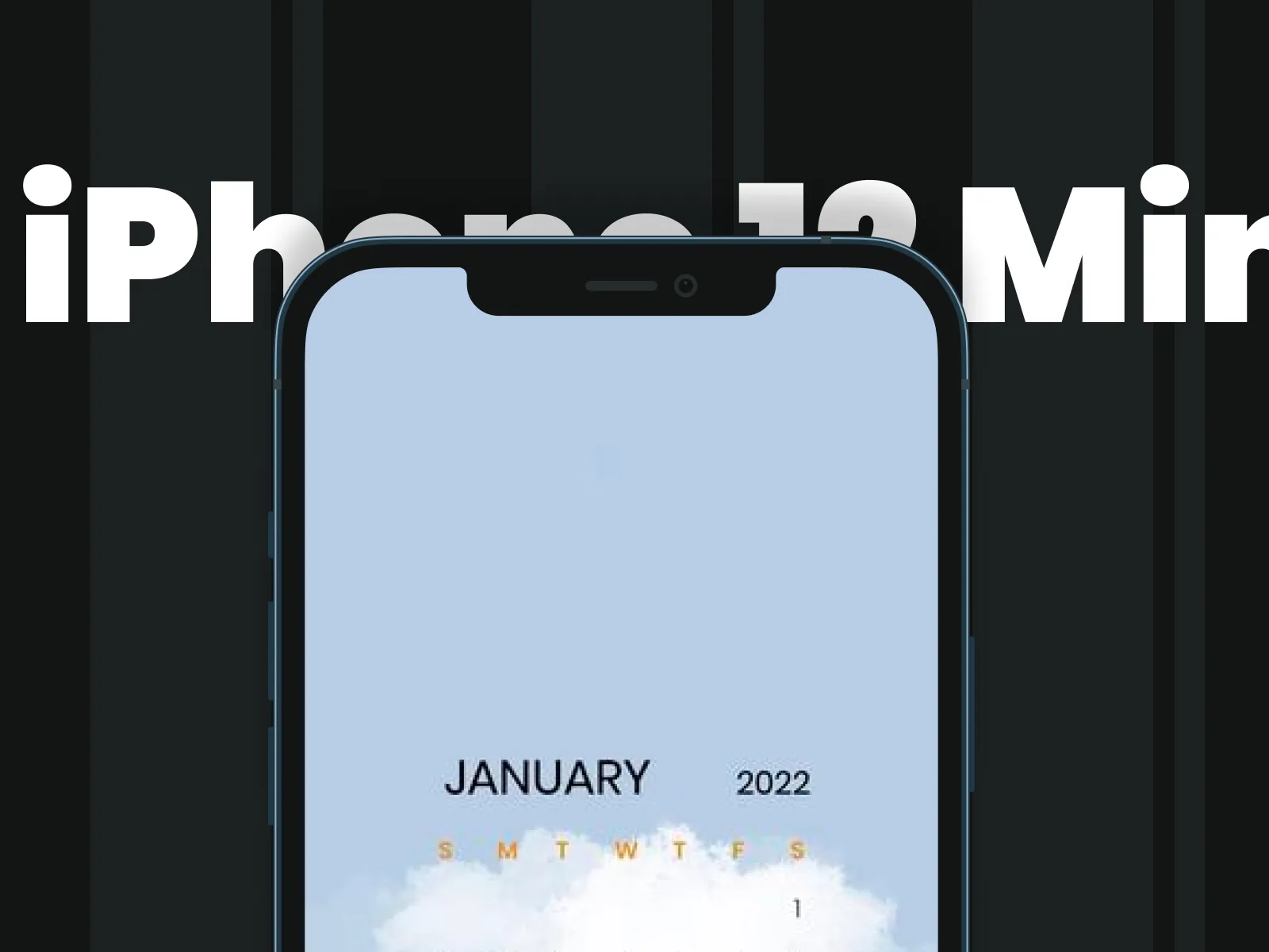iPhone 12 Mini Mockups for Figma and Adobe XD No 4