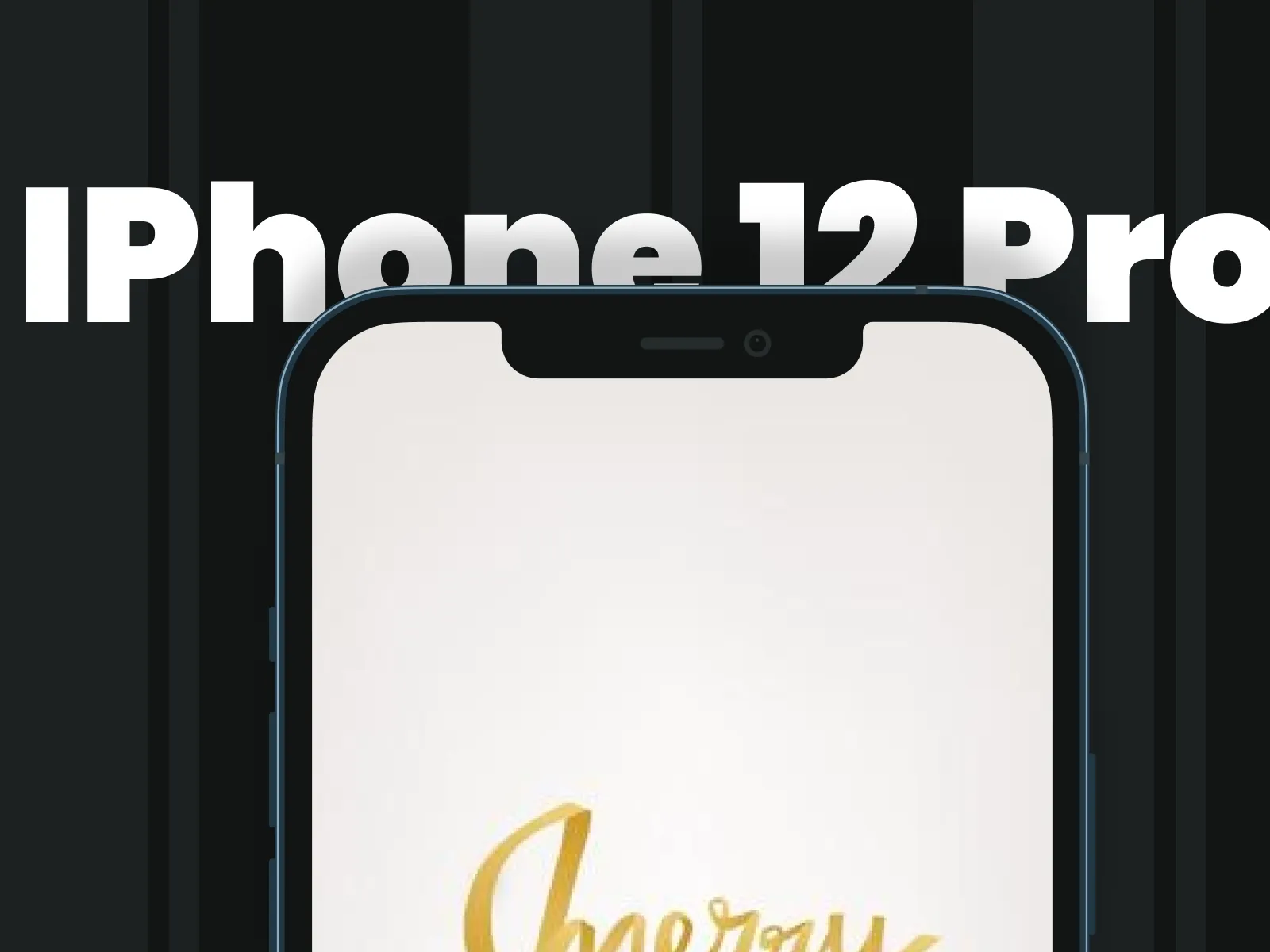 iPhone 12 Pro Max Flat Mockup for Figma and Adobe XD No 4