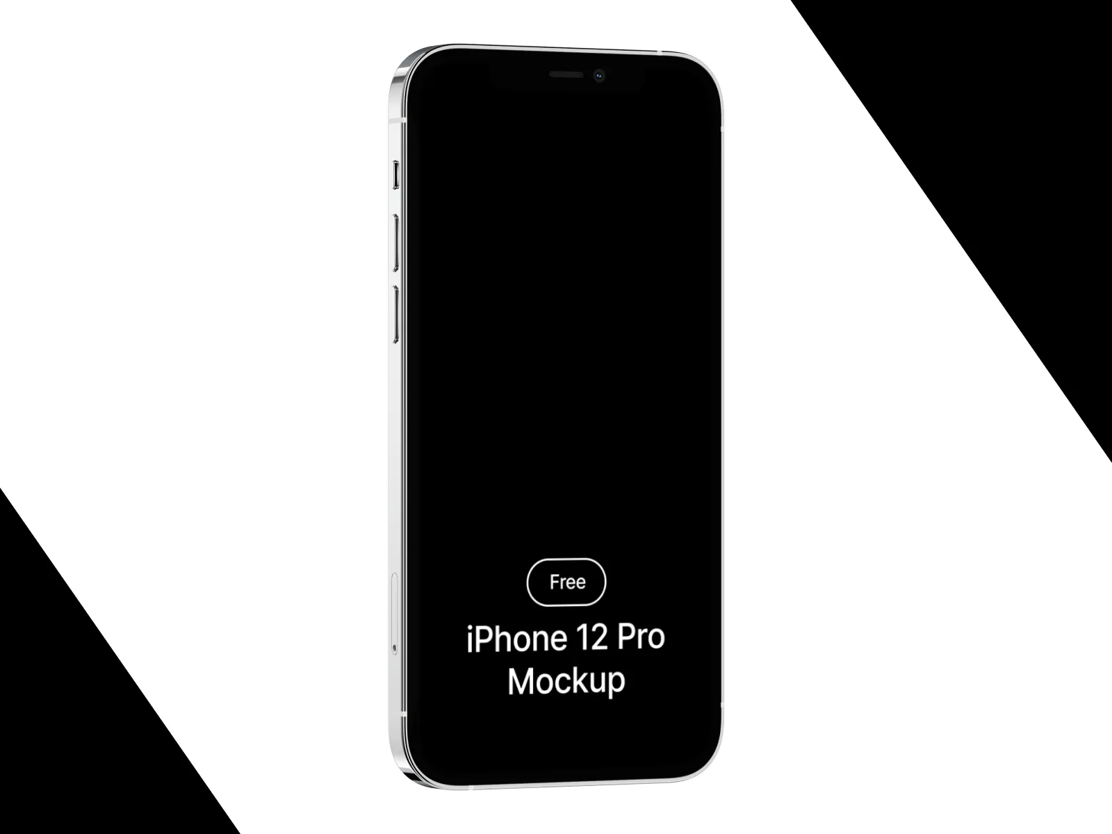 iPhone 12 Pro Realistic Mockup for Figma and Adobe XD No 4