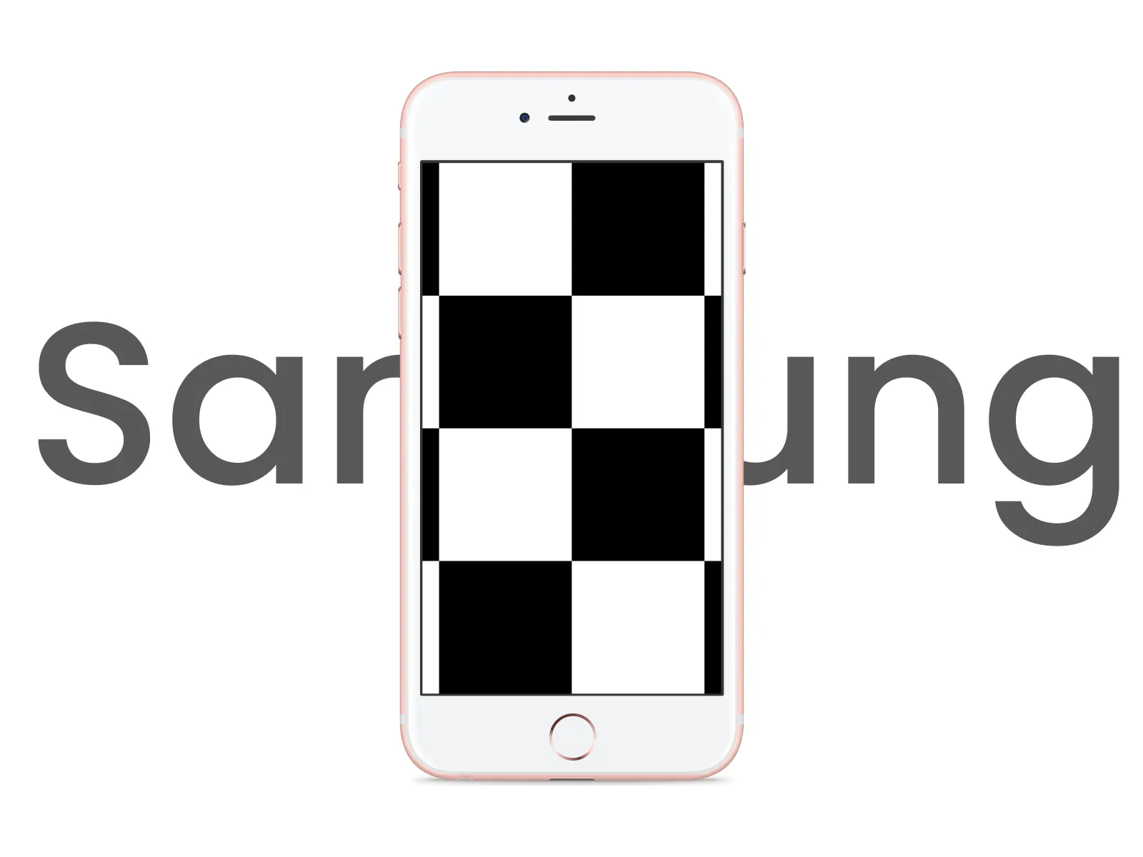 iPhone 7 White Mockup for Figma and Adobe XD No 4