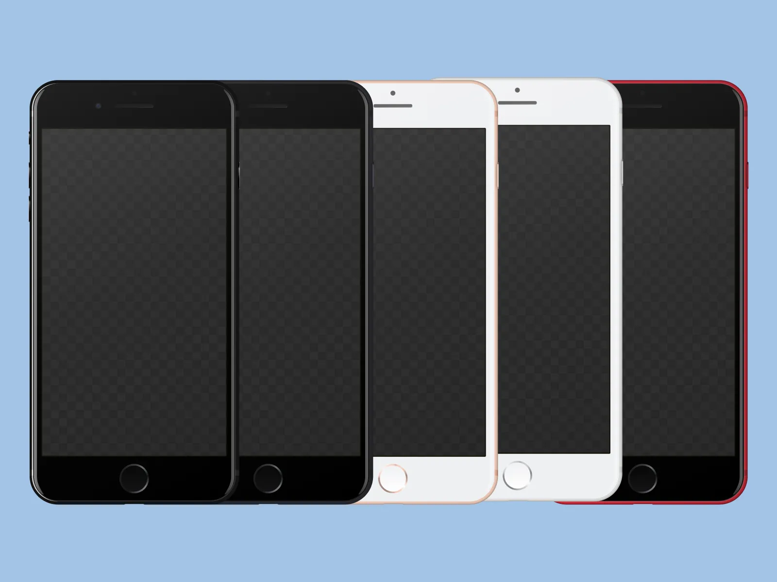 iPhone 8 and iPhone X Editable Mockup for Figma and Adobe XD No 4