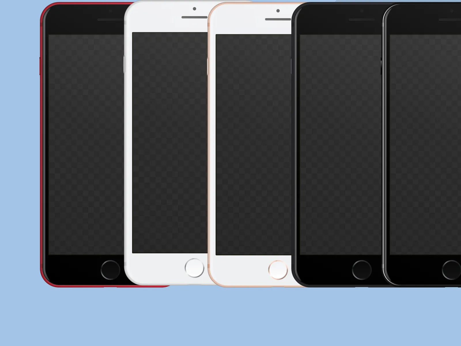 iPhone 8 and iPhone X Editable Mockup for Figma and Adobe XD No 5