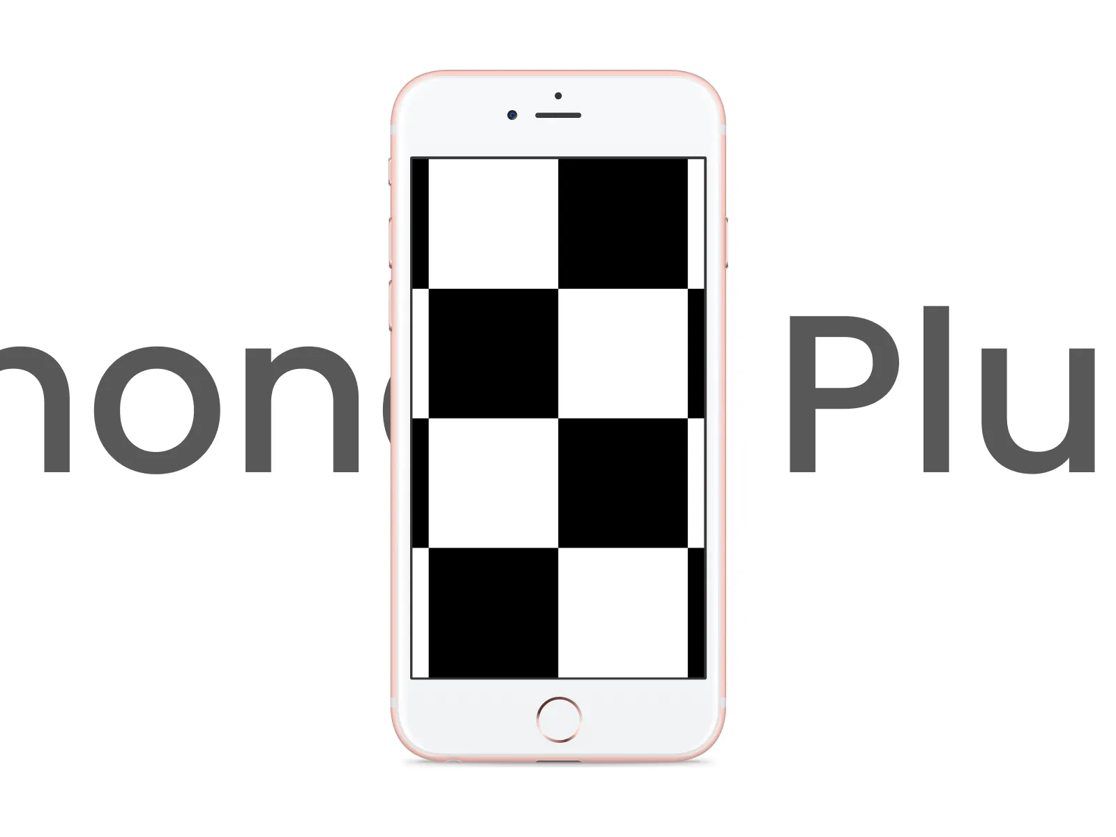 iPhone 8 Plus Black Mockup for Figma and Adobe XD No 4