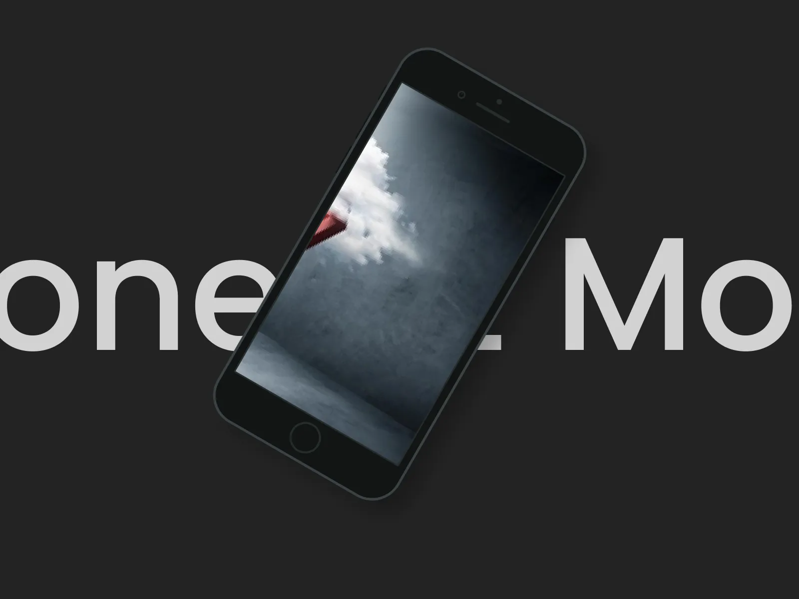 iPhone SE Mockup for Figma and Adobe XD No 4