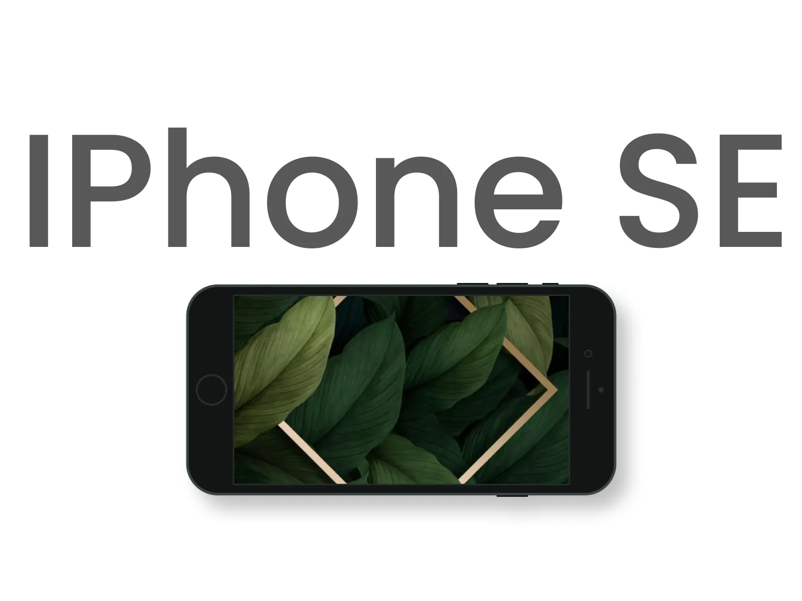 iPhone SE Mockup for Figma and Adobe XD No 4