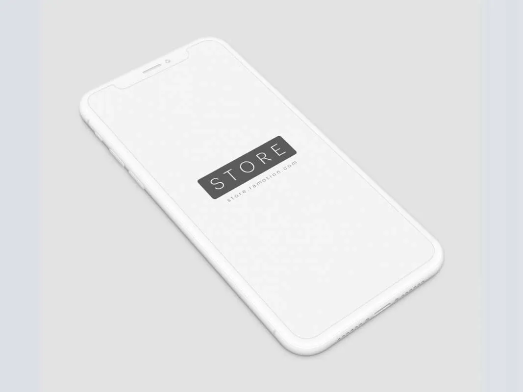 iPhone X Clay for Figma and Adobe XD