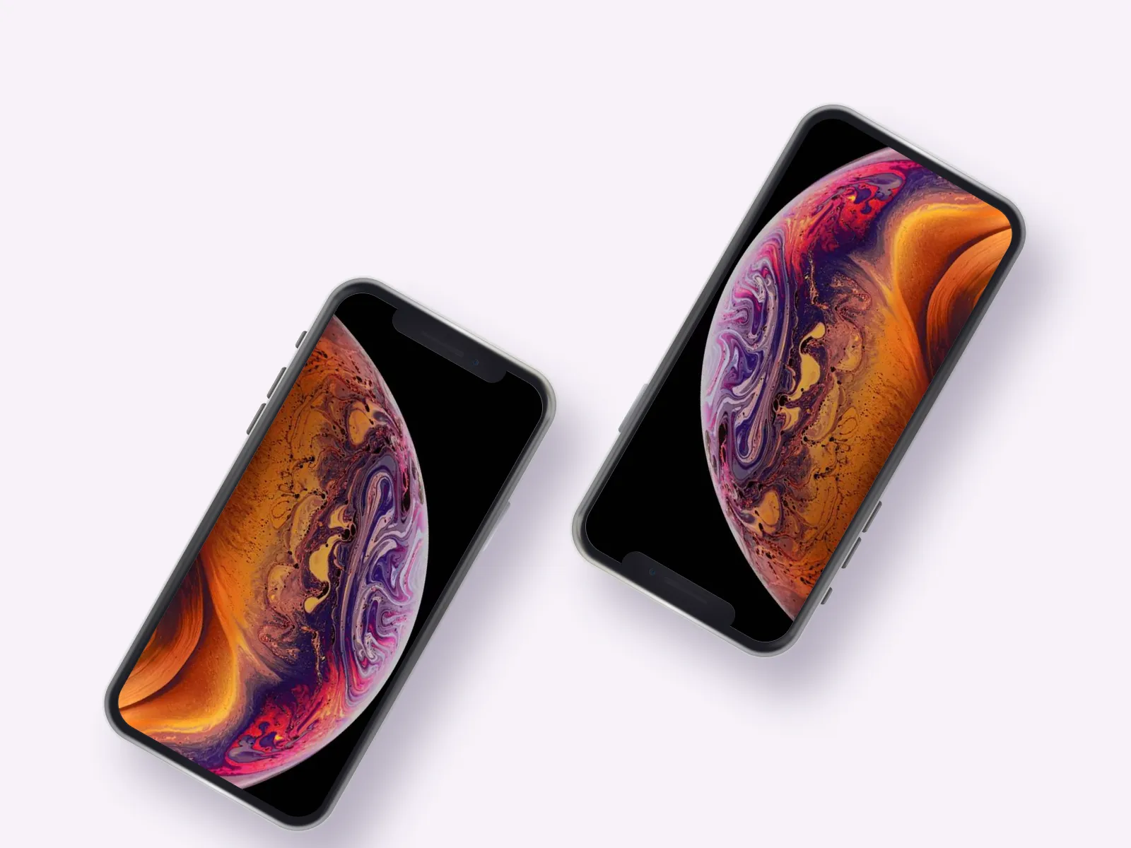 iPhone XS Realistic Mockup for Figma and Adobe XD No 4