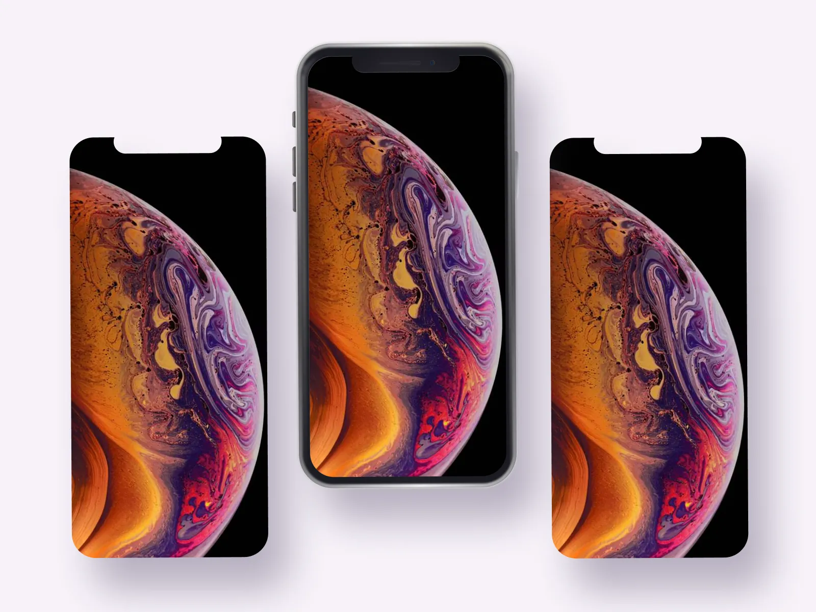 iPhone XS Realistic Mockup for Figma and Adobe XD No 4