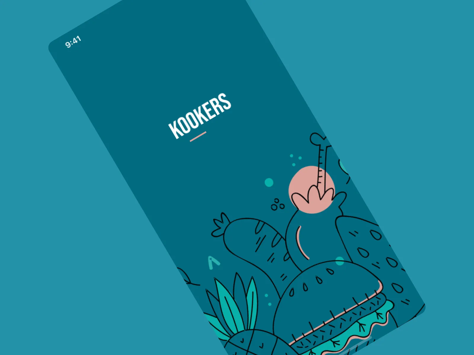 Kookers App for Figma and Adobe XD No 2