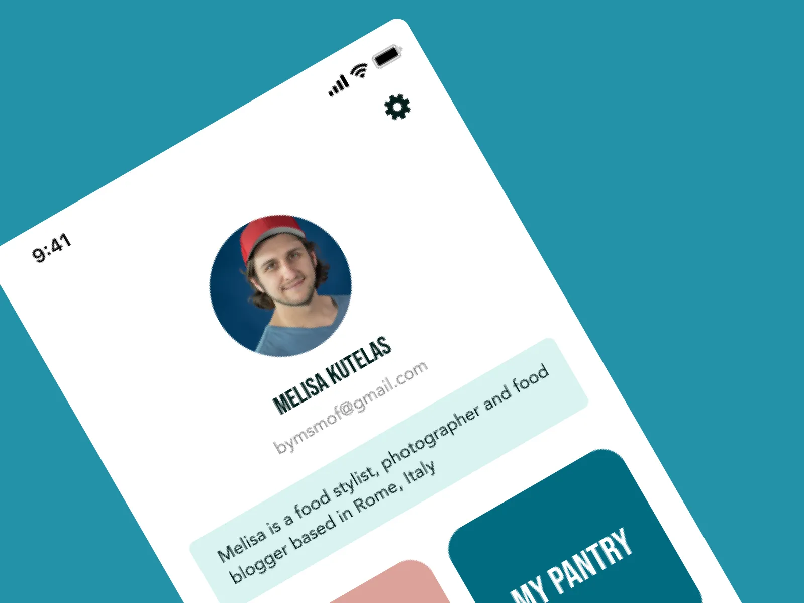 Kookers App for Figma and Adobe XD No 4