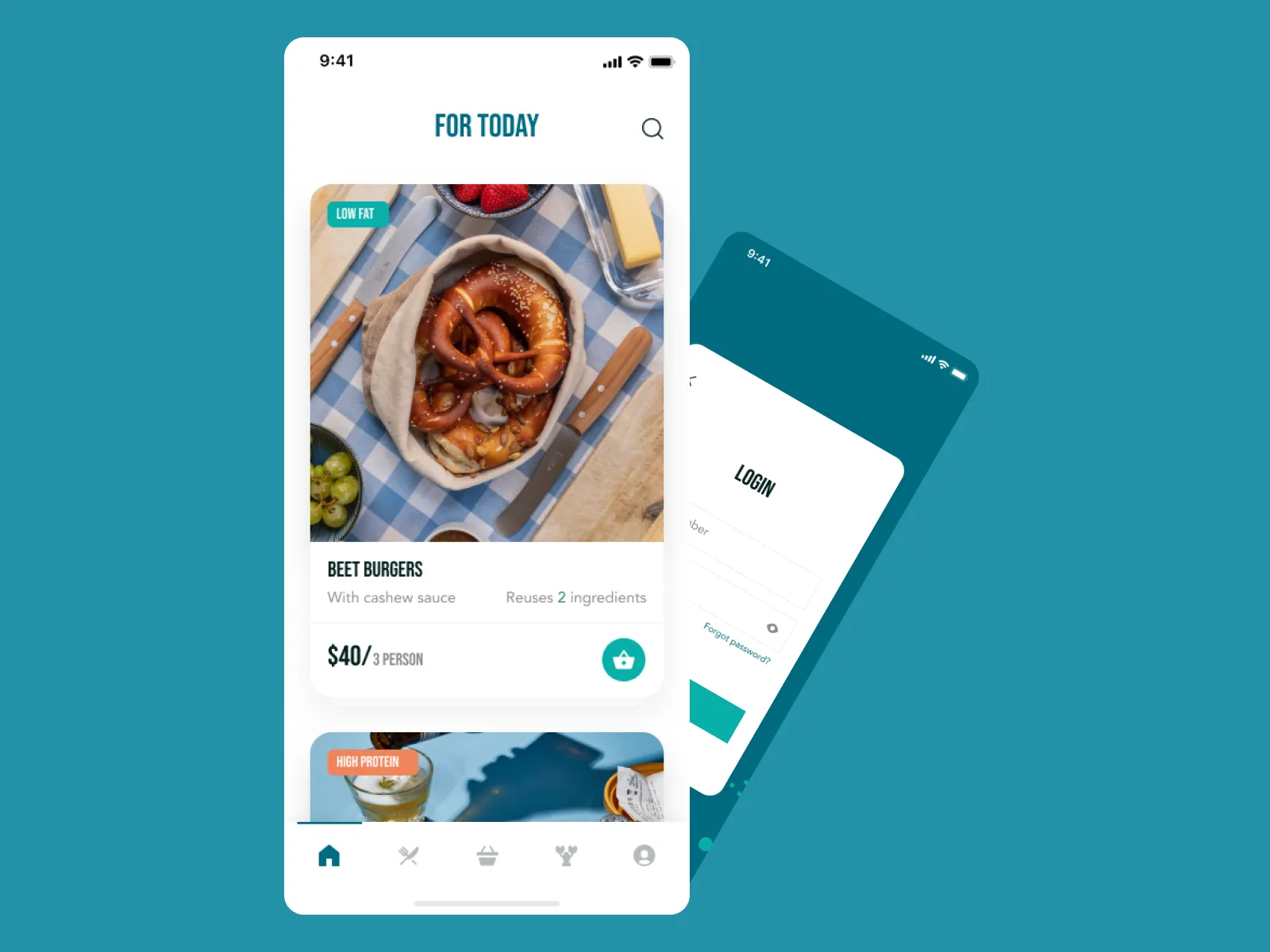 Kookers App for Figma and Adobe XD No 5