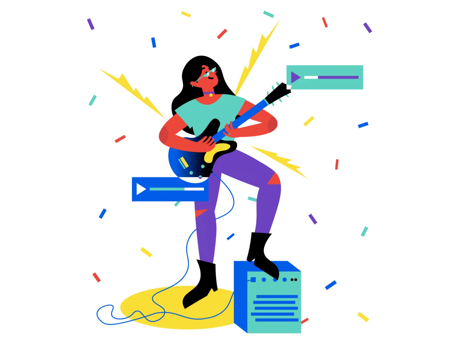 Lifestyle Illustrations for Figma and Adobe XD No 2