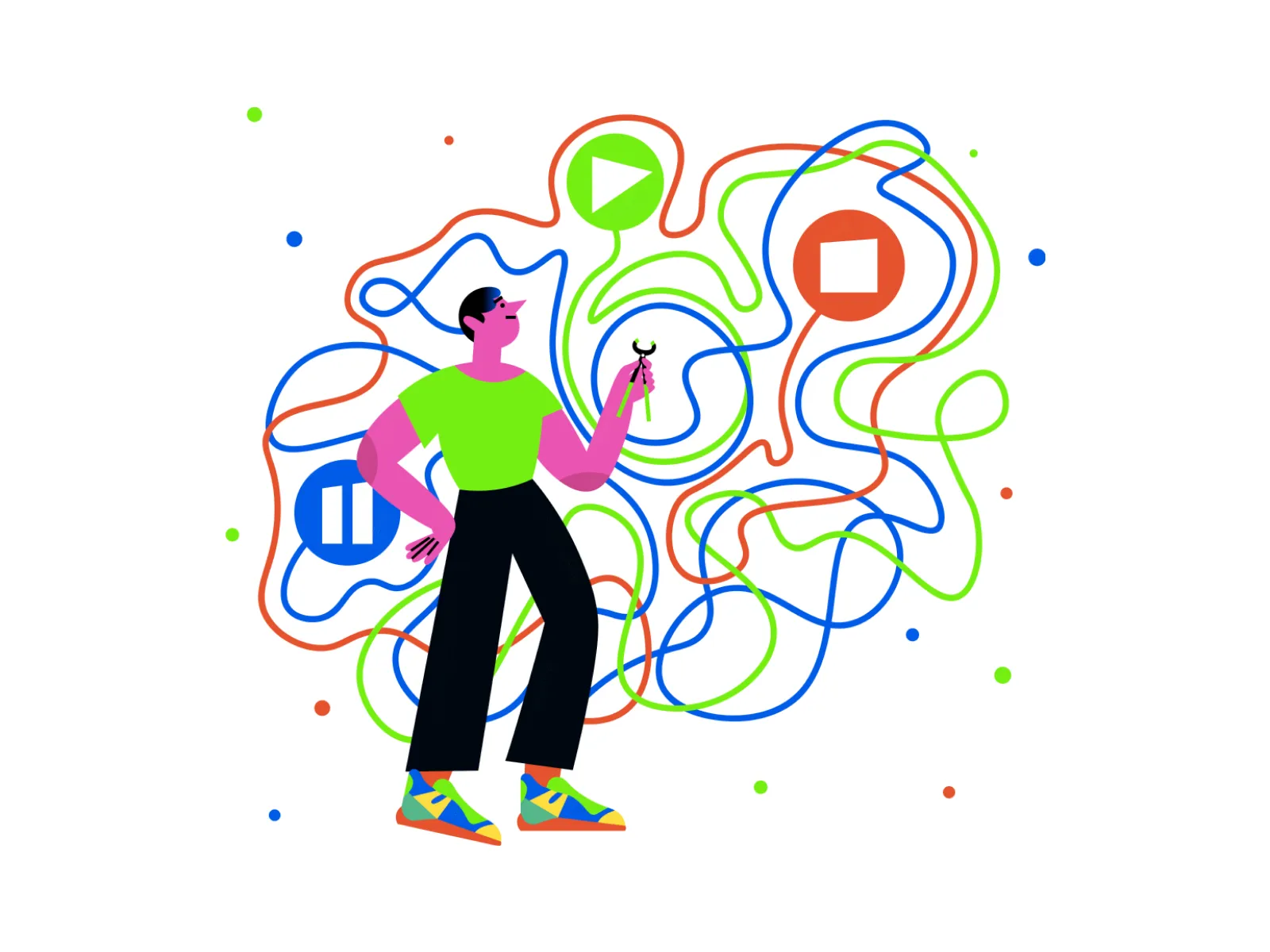 Lifestyle Illustrations for Figma and Adobe XD No 4