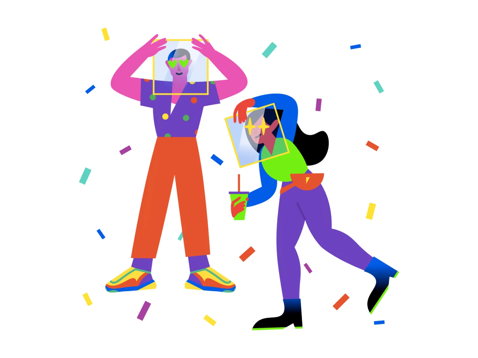 Lifestyle Illustrations for Figma and Adobe XD No 4