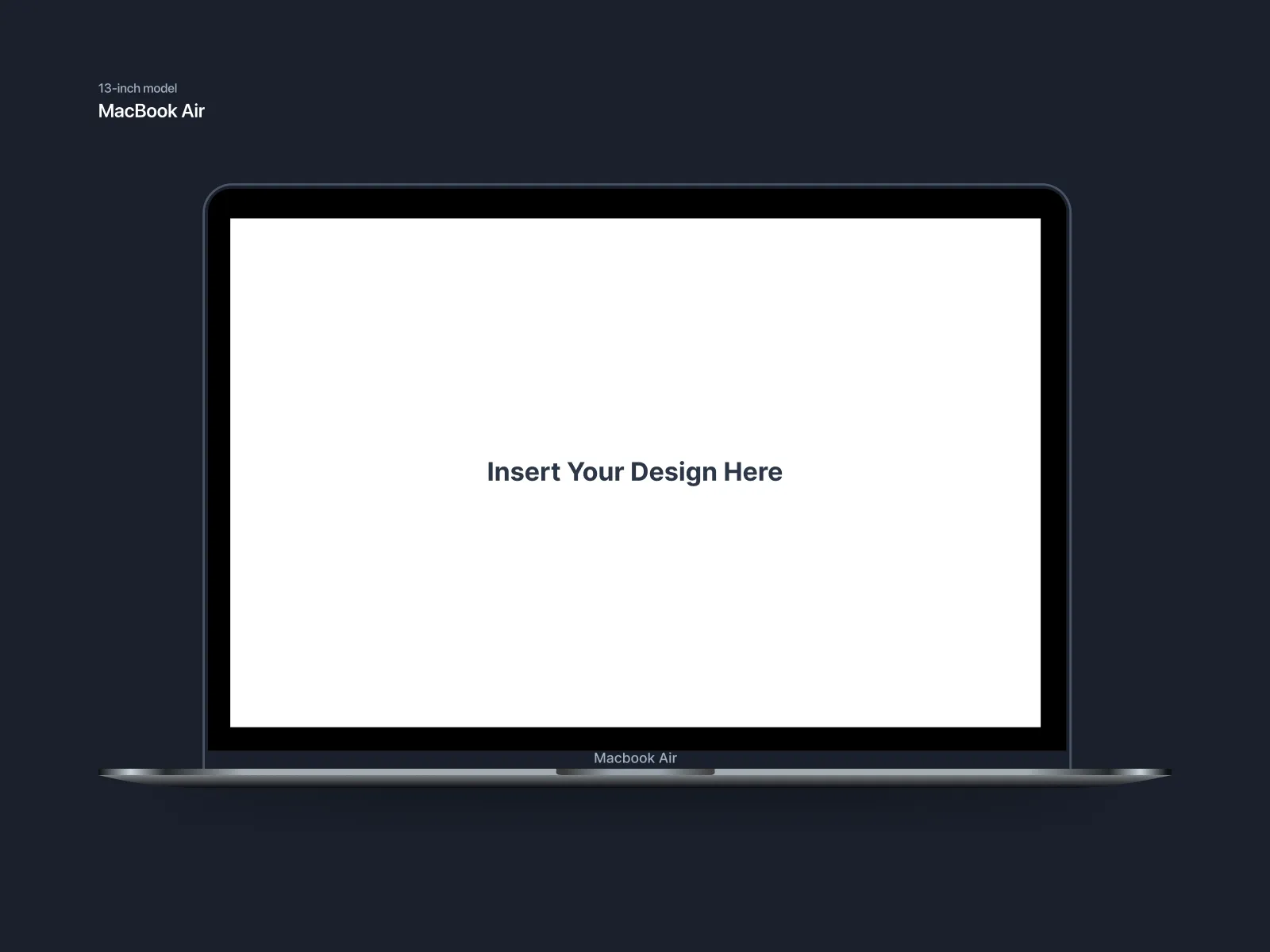 Macbook Pro Realistic Mockup  - Free template