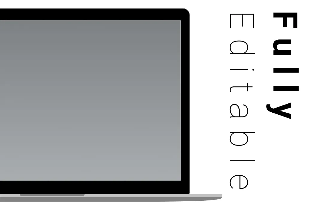 MacBook Pro Simple Mockup for Figma and Adobe XD No 4