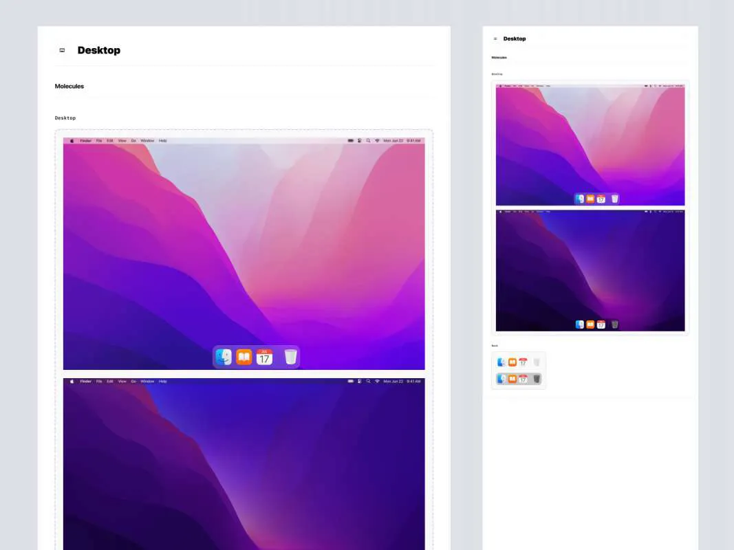 macOS Monterey Free UI Kit for Figma for Figma and Adobe XD