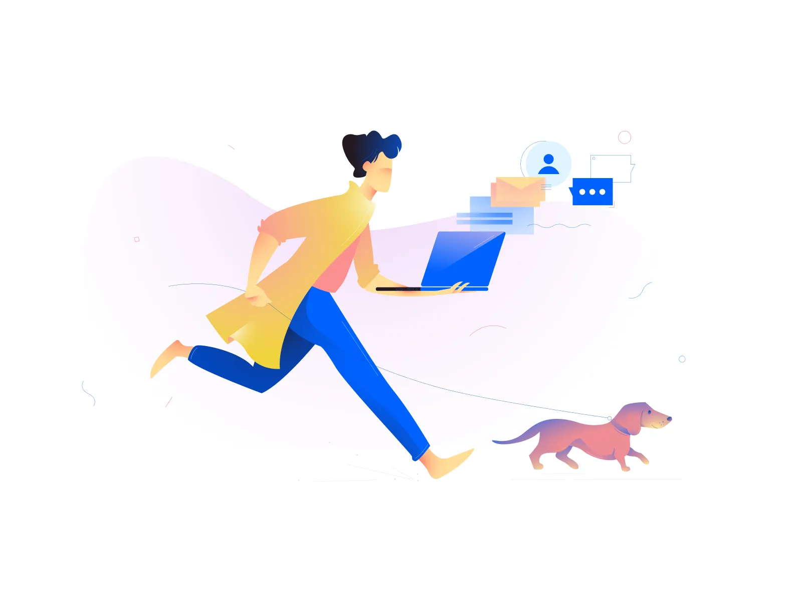 Meetup Illustrations for Figma and Adobe XD No 4