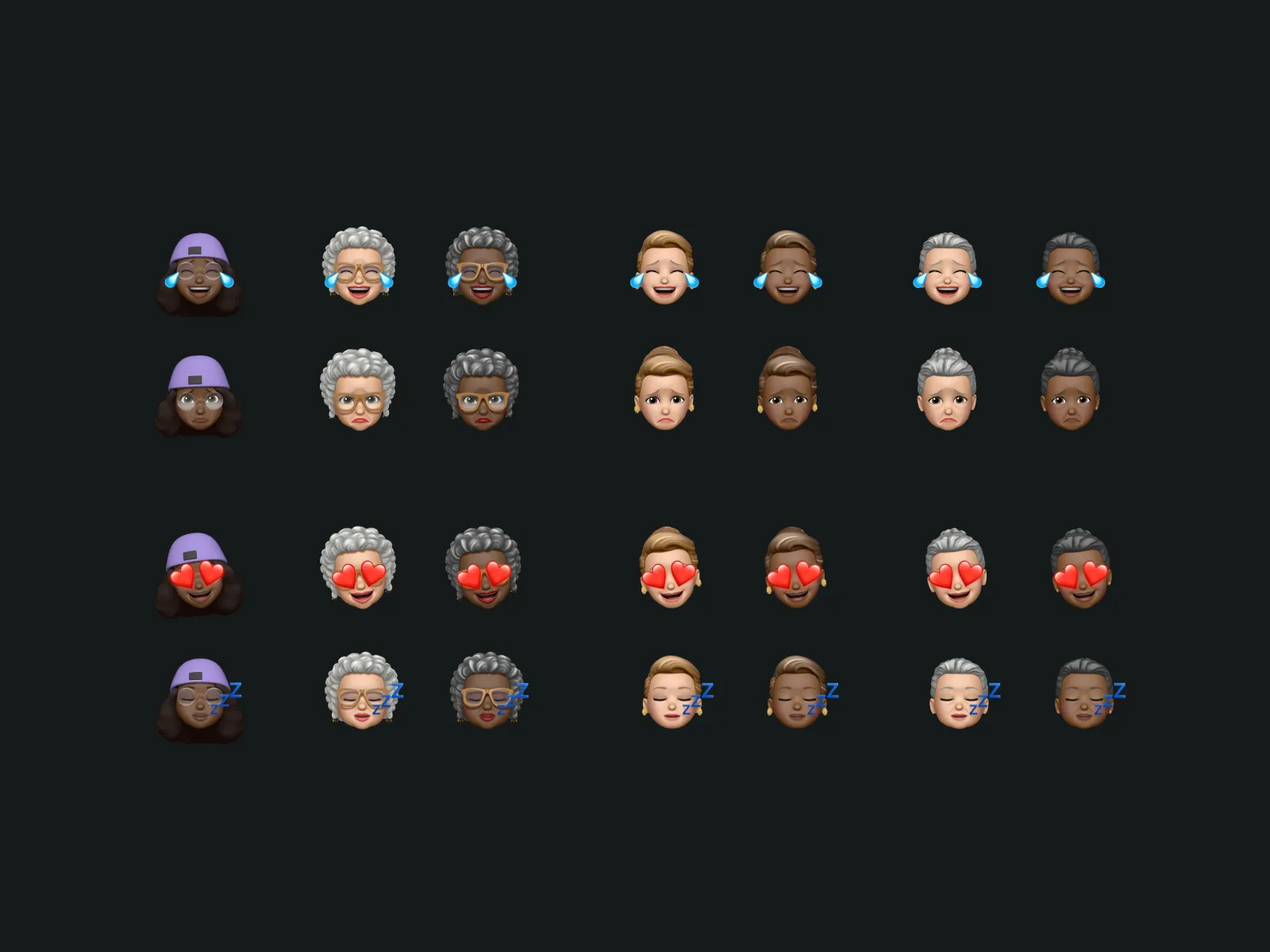 Memoji Icon Pack (+1500) for Figma and Adobe XD No 2