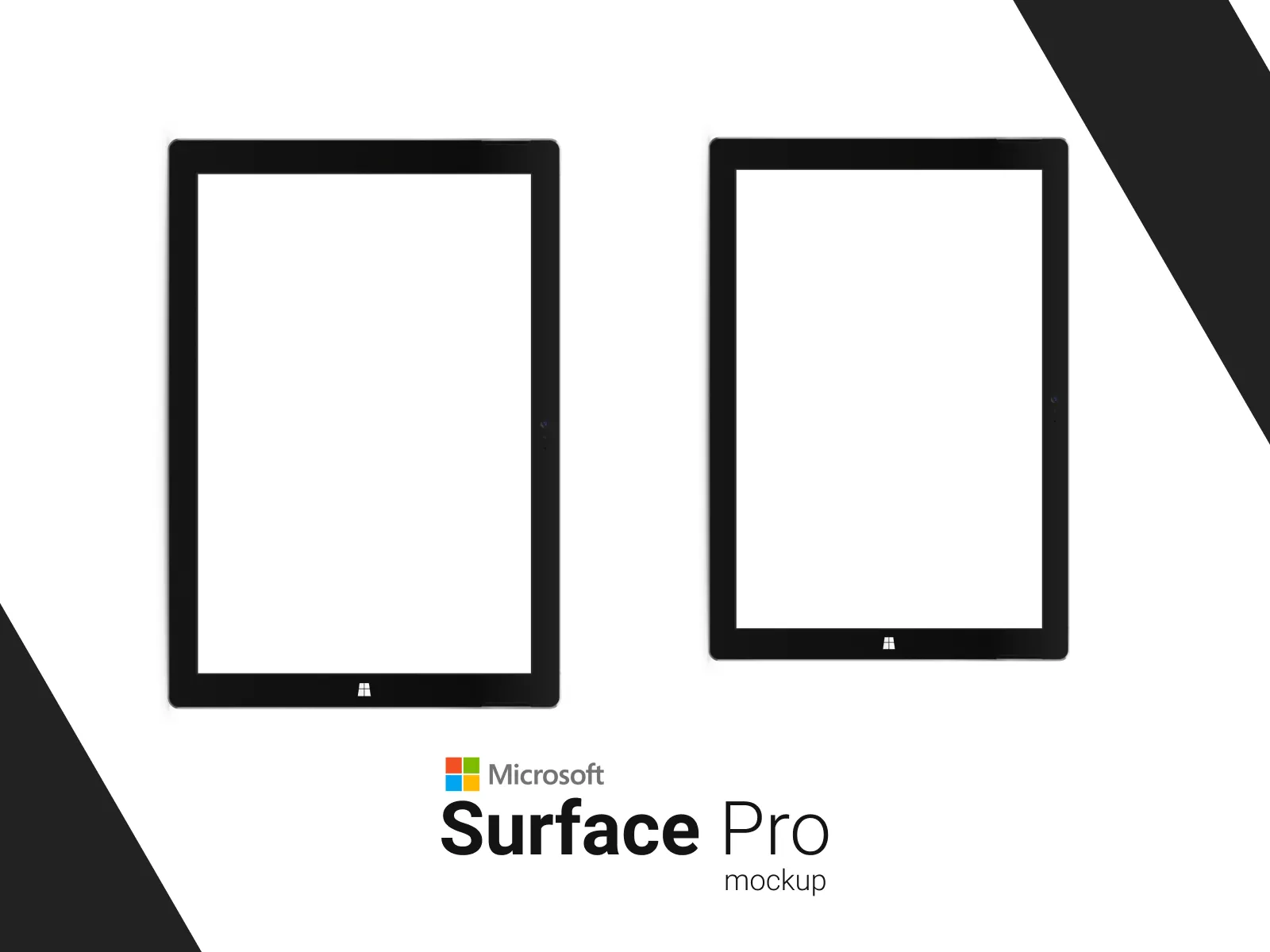 Microsoft Surface Pro 4 Mockup for Figma and Adobe XD No 4