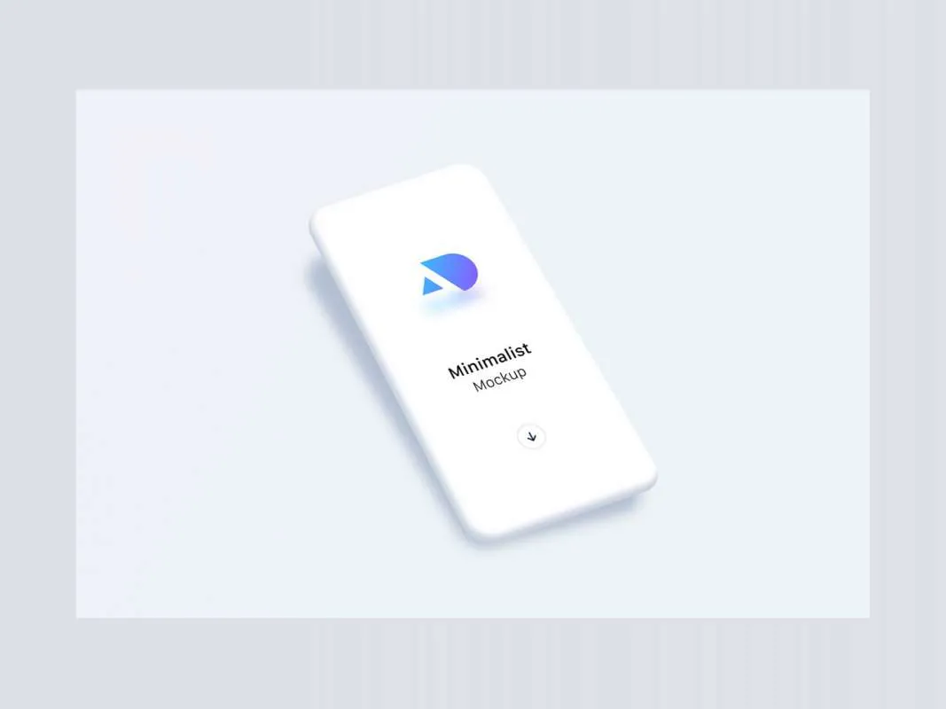 Minimalist Phone Mockups for Figma and Adobe XD