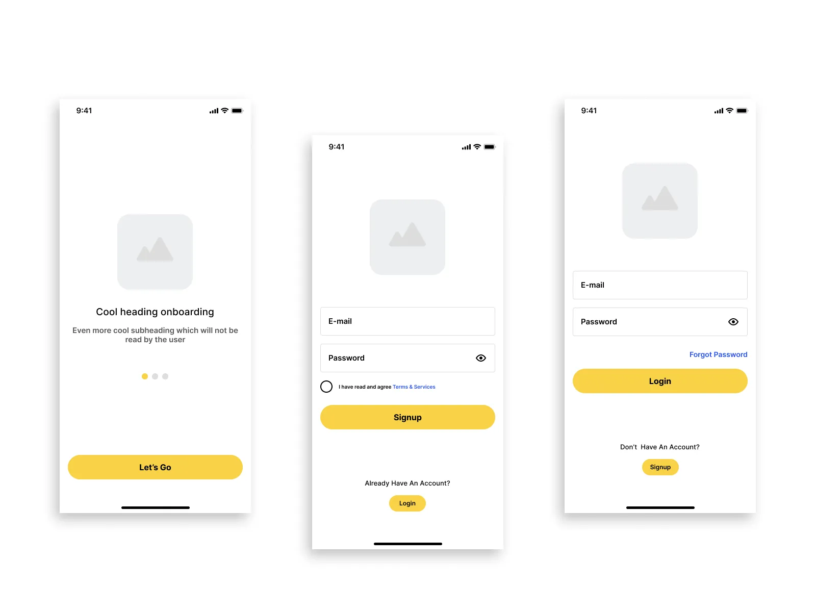 Mobile Design System Starter UI Kit for Figma and Adobe XD No 4