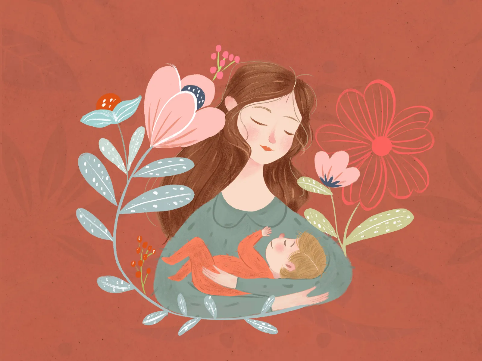 Mothers Day Posters for Figma and Adobe XD No 4