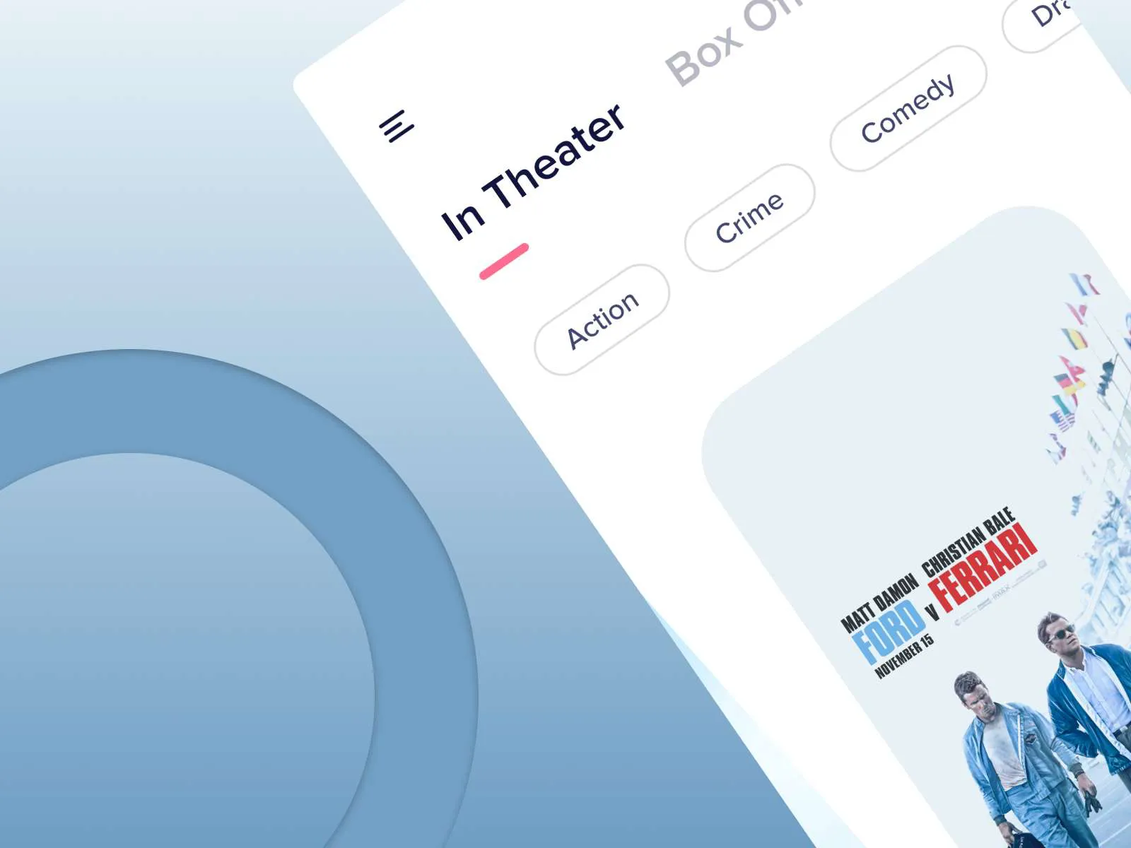 Movie App for Figma and Adobe XD No 4
