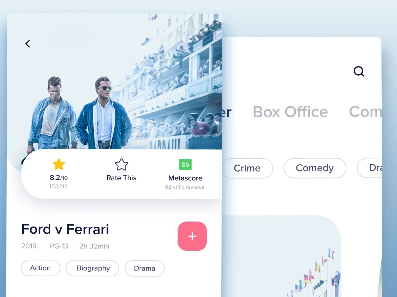 Movie App for Figma and Adobe XD No 5