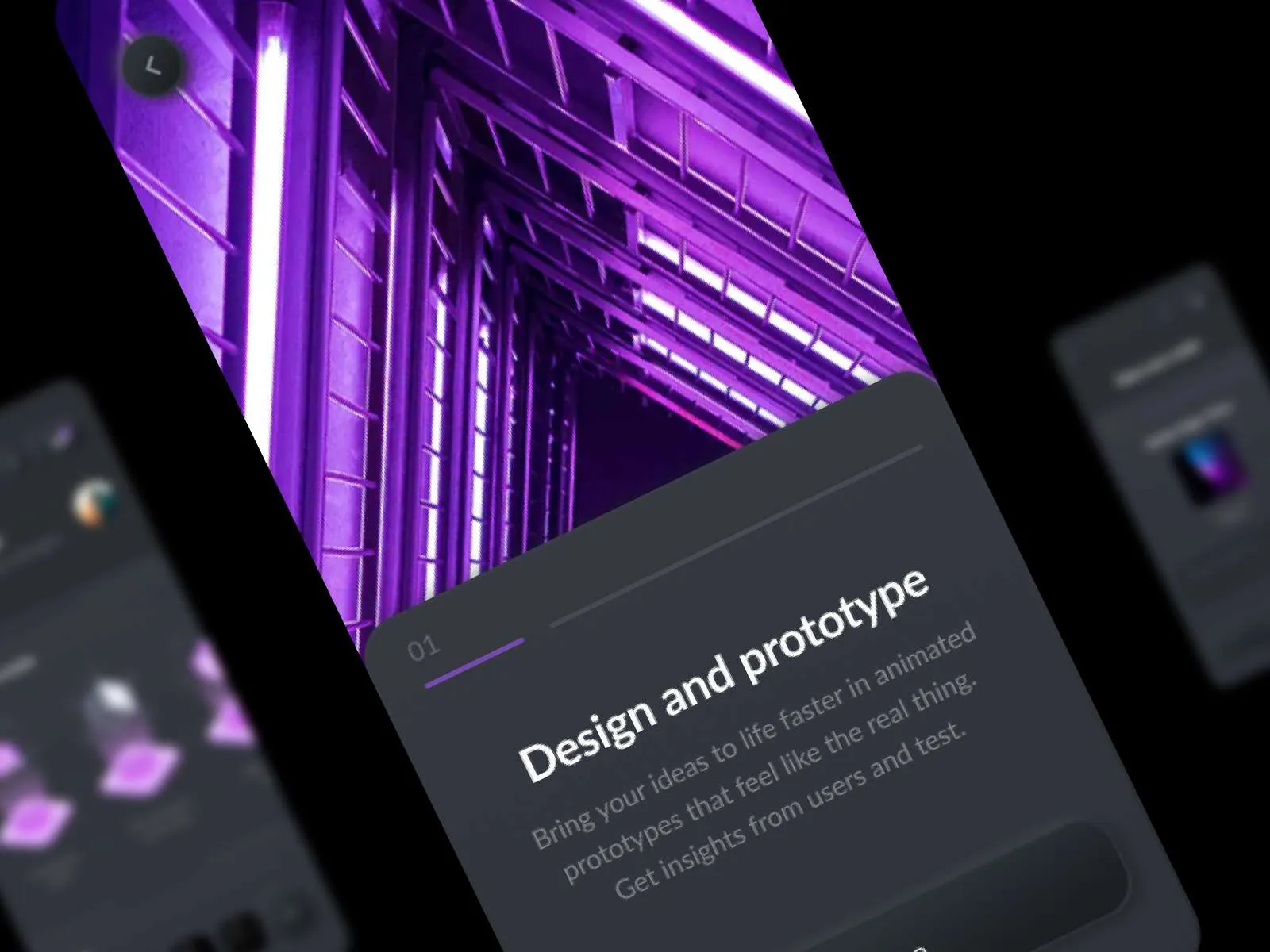 Neumorphic Dark Elements for Figma and Adobe XD No 5