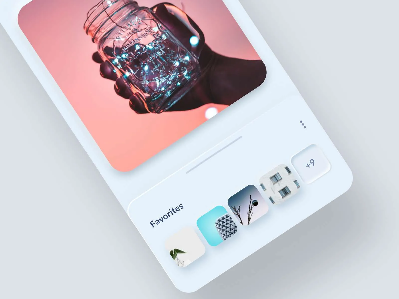 Neumorphic Light Elements for Figma and Adobe XD No 5