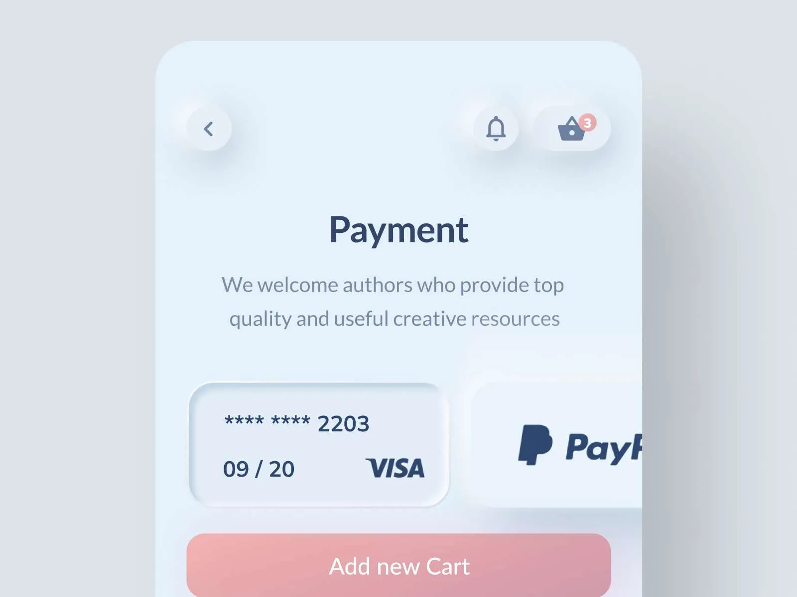 Neumorphic Light Elements for Figma and Adobe XD No 4