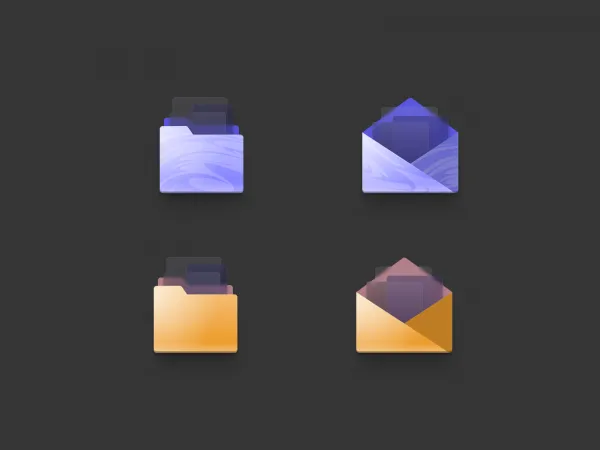 Neumorphism Icon Set for Figma and Adobe XD