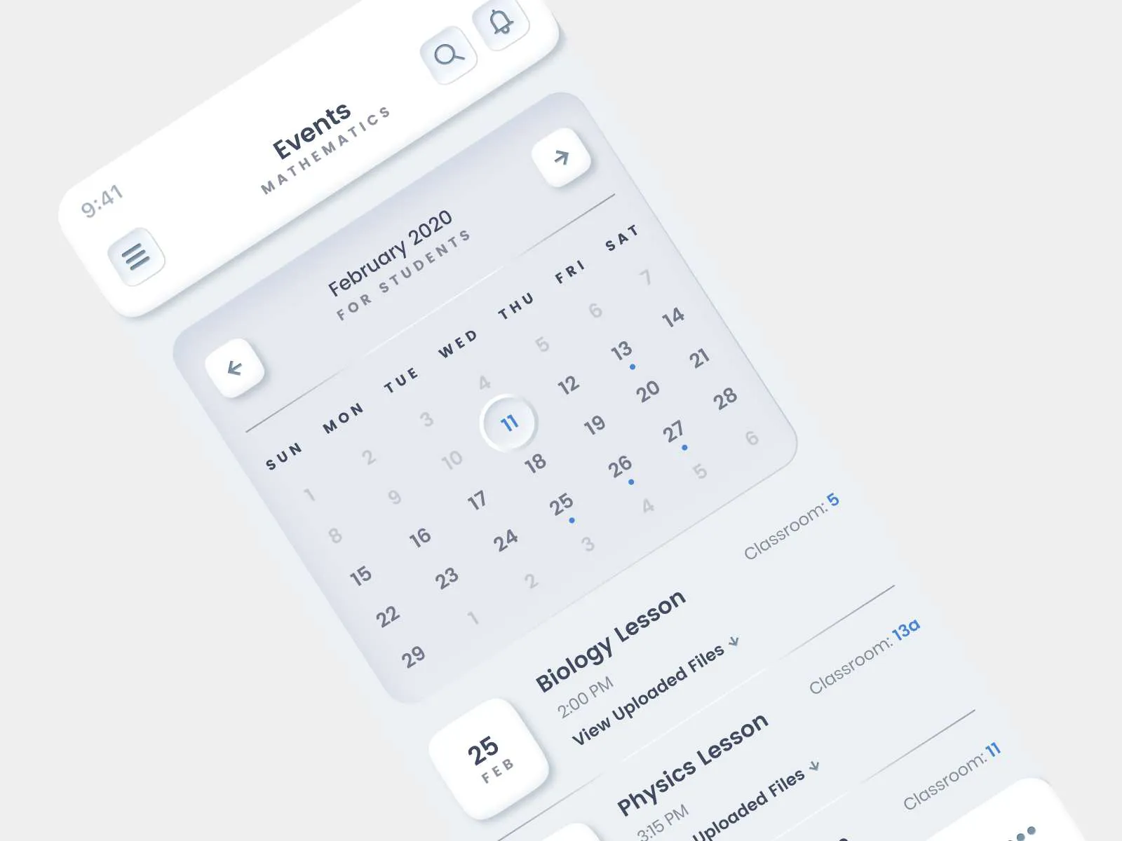Neumorphism UI Trend for Figma and Adobe XD No 4