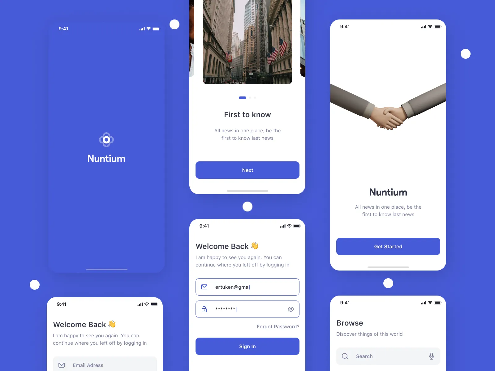 News App UI Kit for Figma and Adobe XD No 4