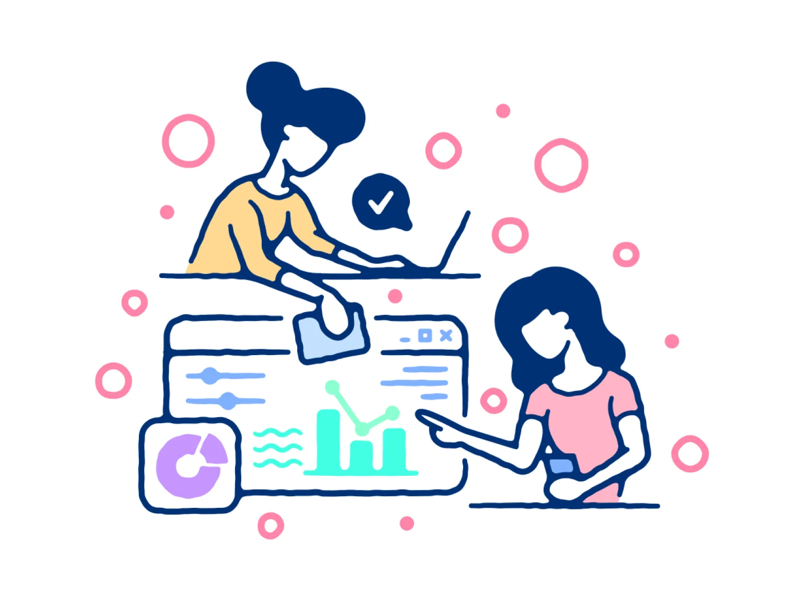 Old School Characters Illustrations for Figma and Adobe XD No 4