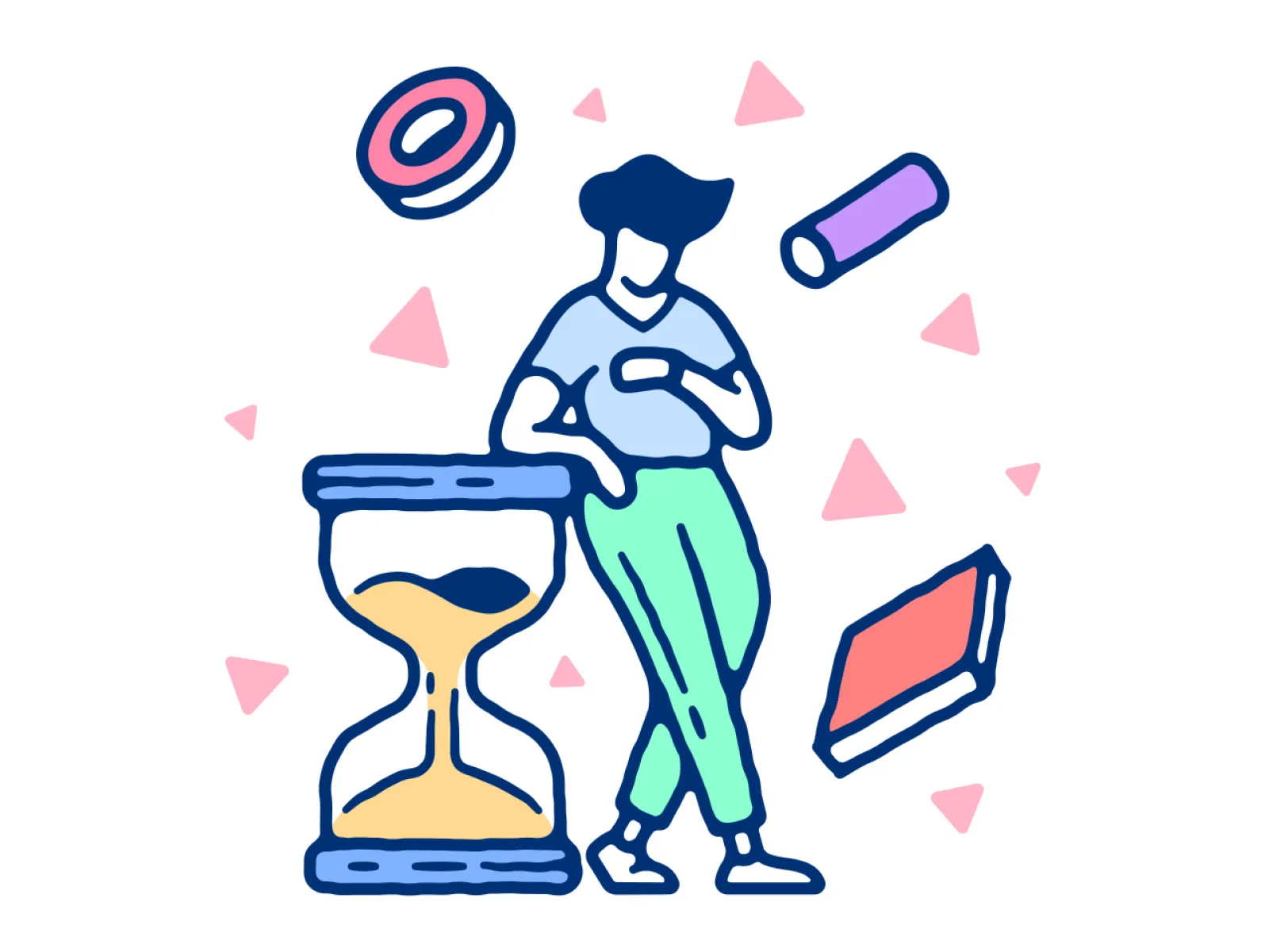 Old School Characters Illustrations for Figma and Adobe XD No 4