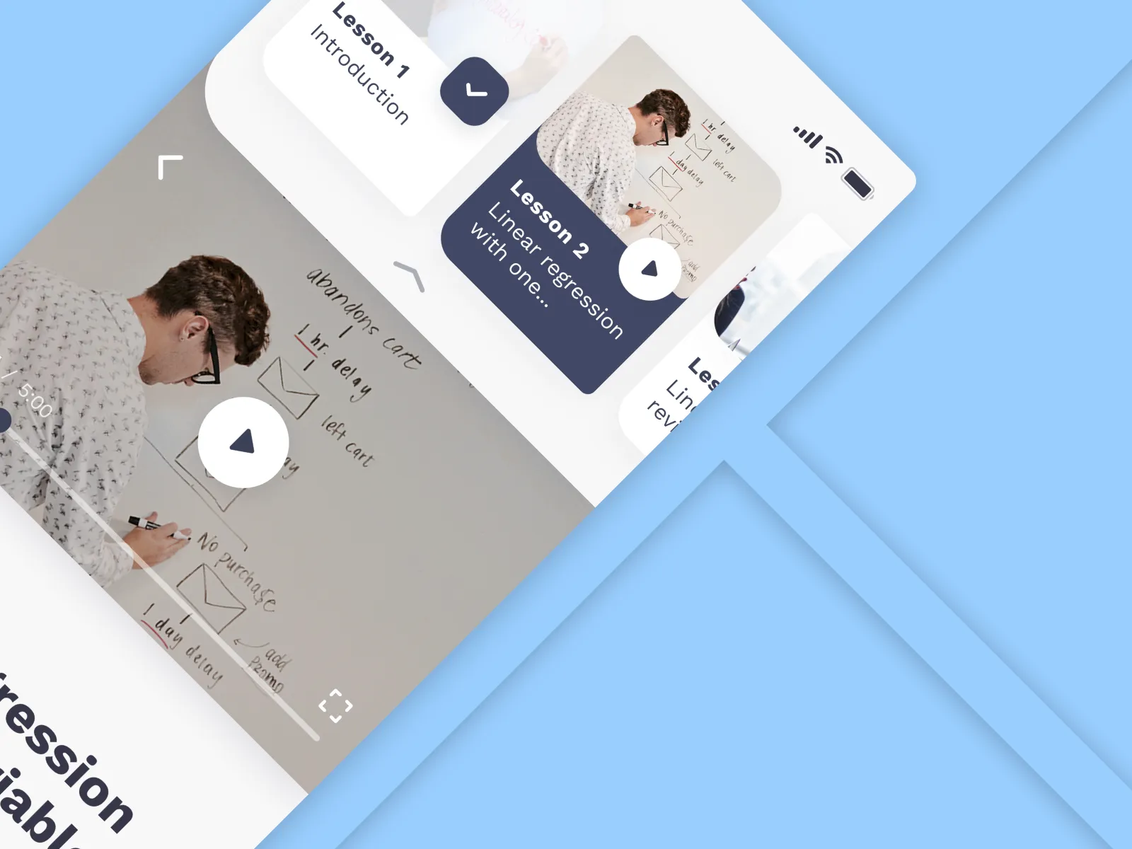 Online Courses Platform for Figma and Adobe XD No 4