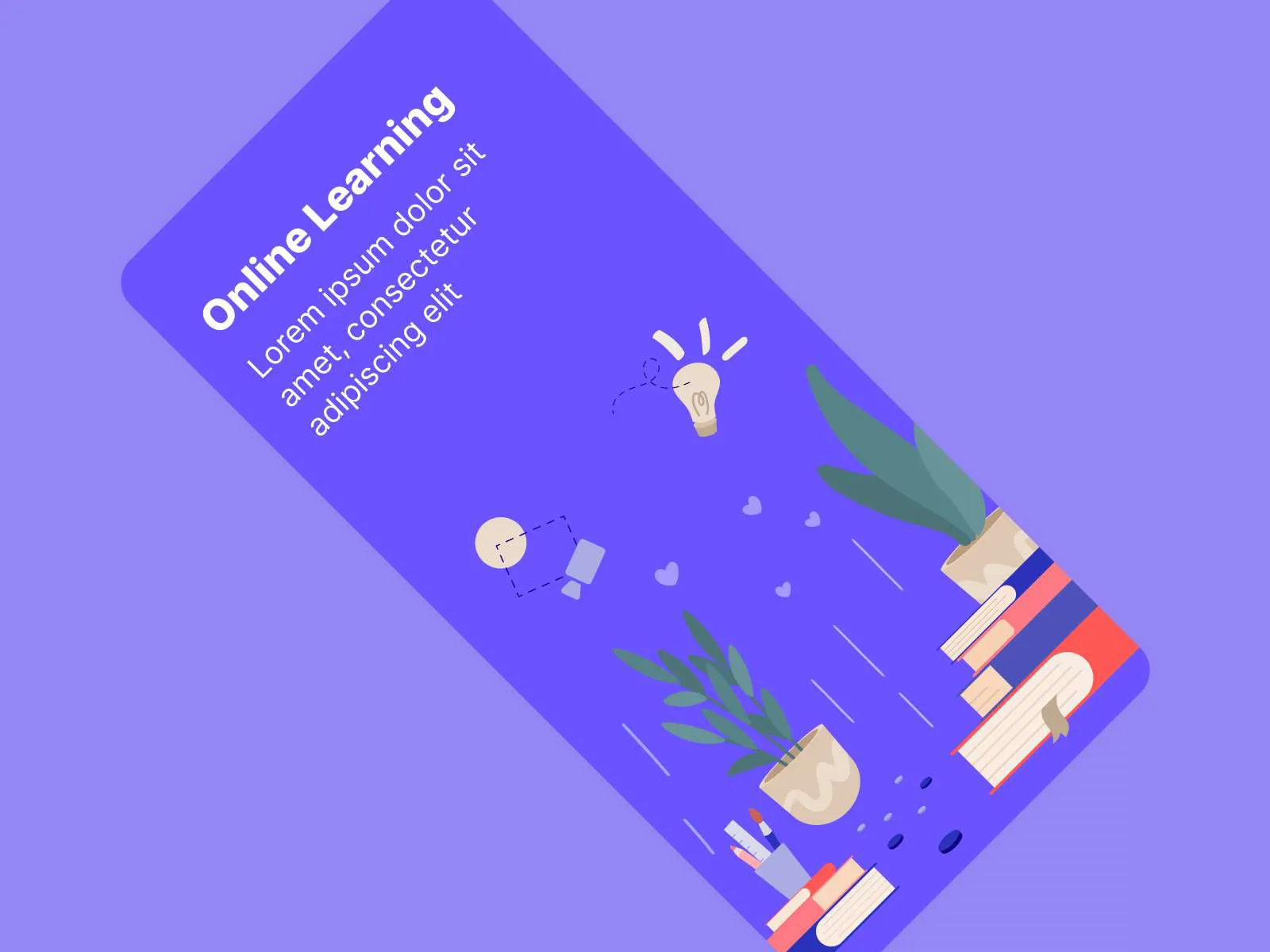 Online Learning App for Figma and Adobe XD No 4